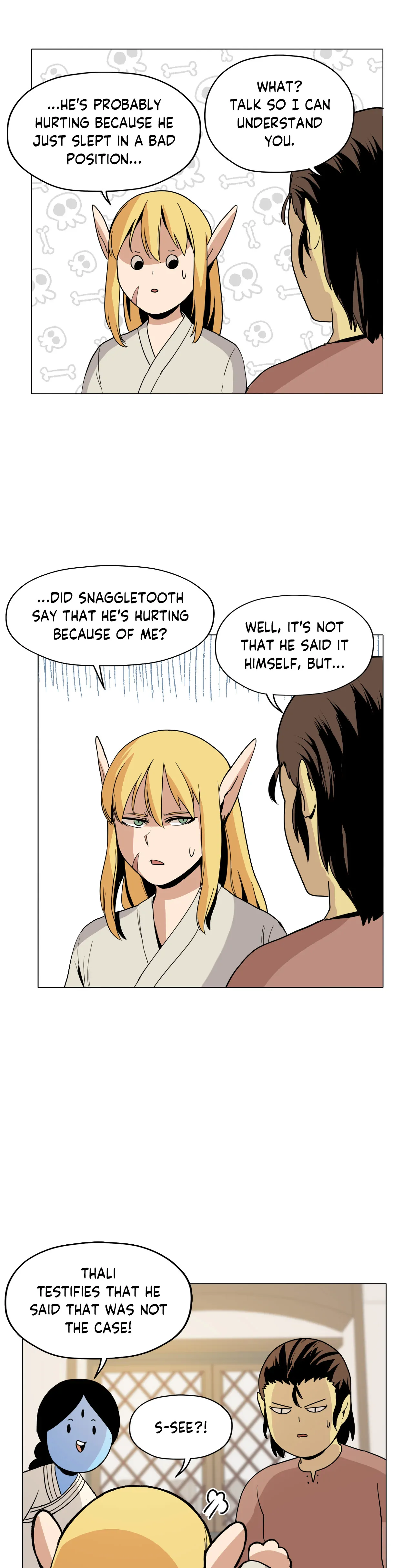 Pampered Prisoners: Elves Among Orcs Chapter 96 - page 19