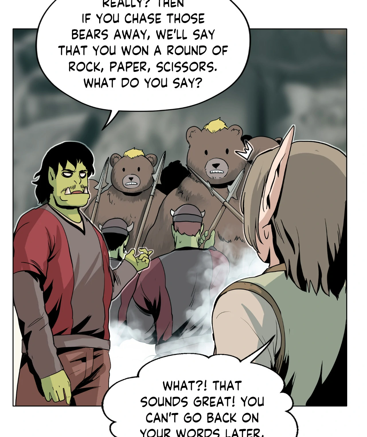 Pampered Prisoners: Elves Among Orcs Chapter 99 - page 32