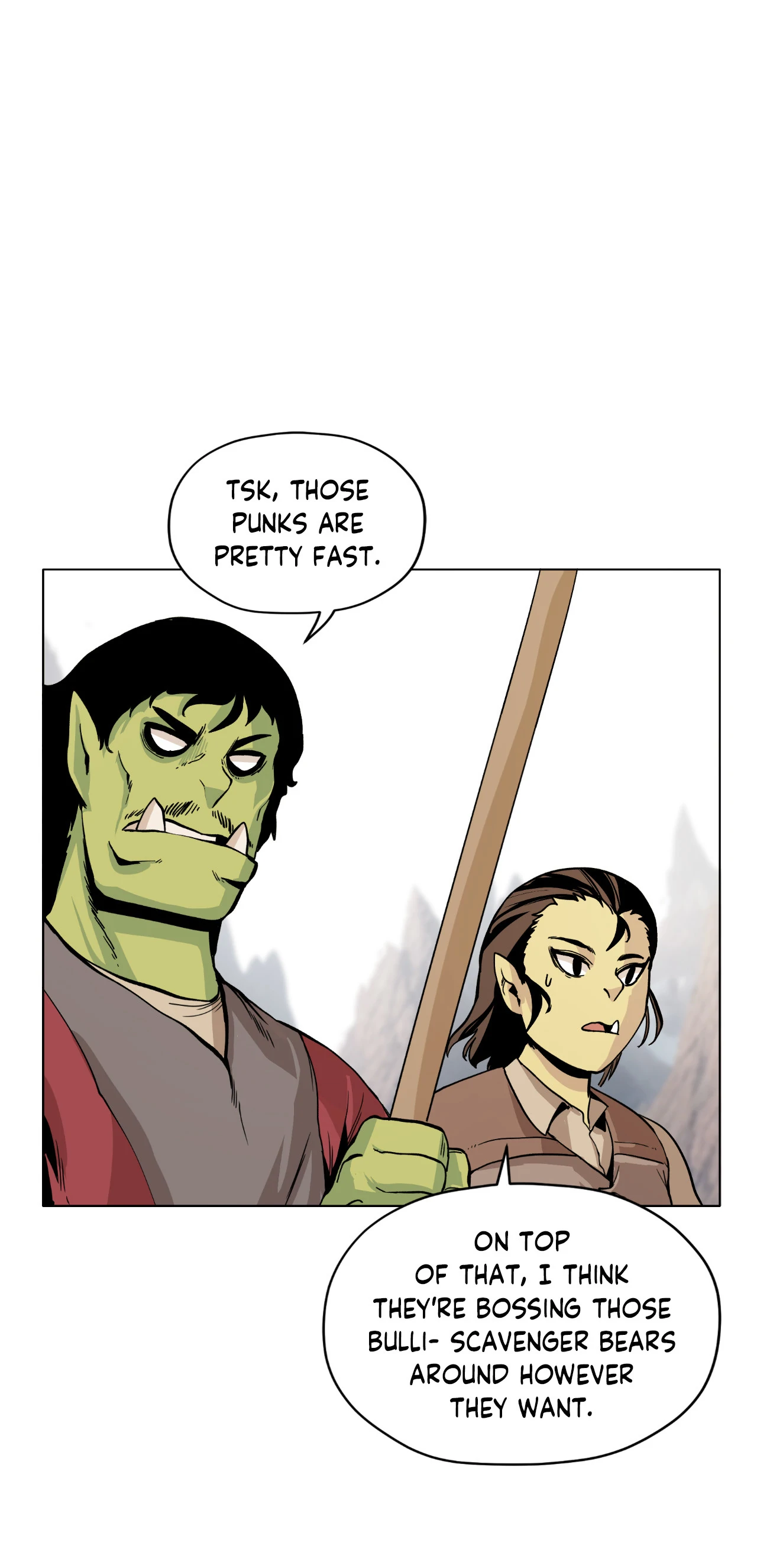 Pampered Prisoners: Elves Among Orcs Chapter 99 - page 57