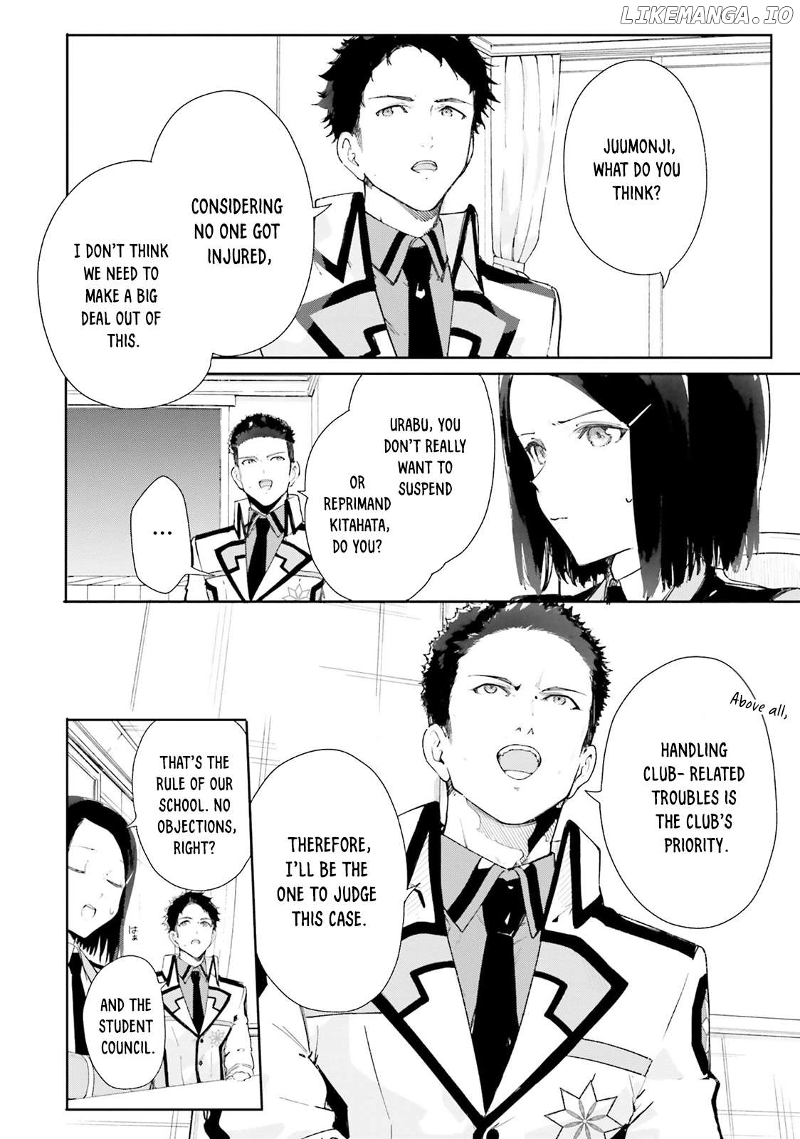 Shin Mahouka Koukou no Rettousei: Cygnus no Otome-tachi Chapter 5 - page 5
