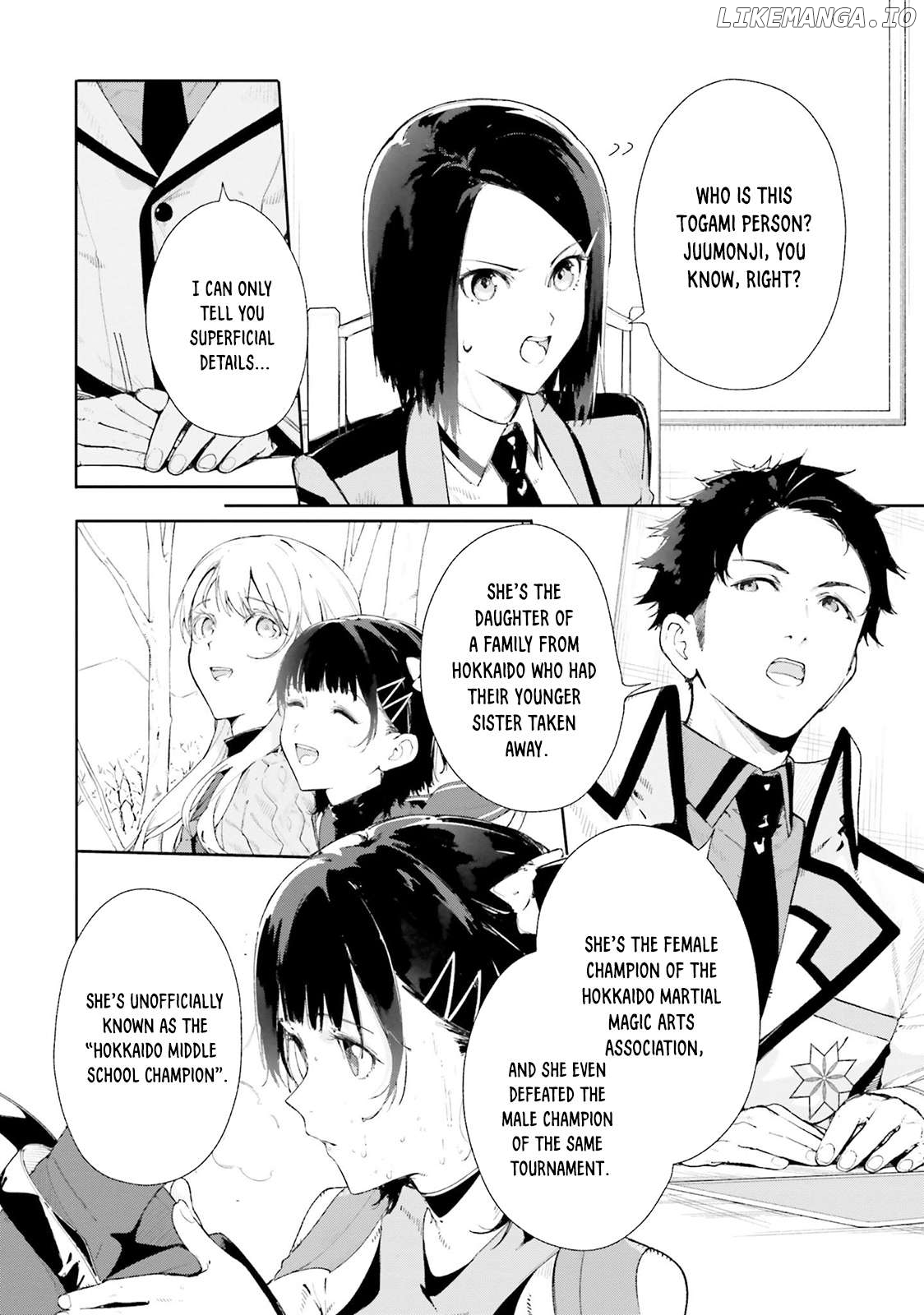 Shin Mahouka Koukou no Rettousei: Cygnus no Otome-tachi Chapter 5 - page 7