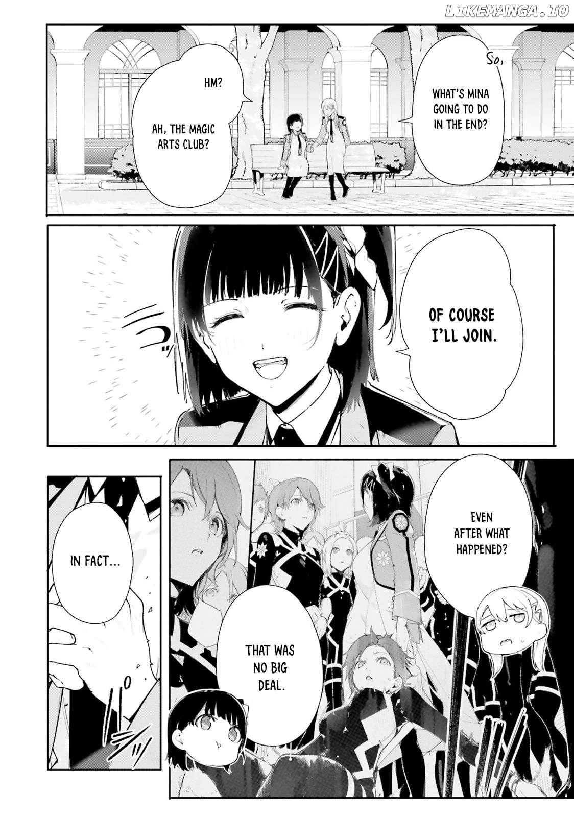 Shin Mahouka Koukou no Rettousei: Cygnus no Otome-tachi Chapter 5 - page 9
