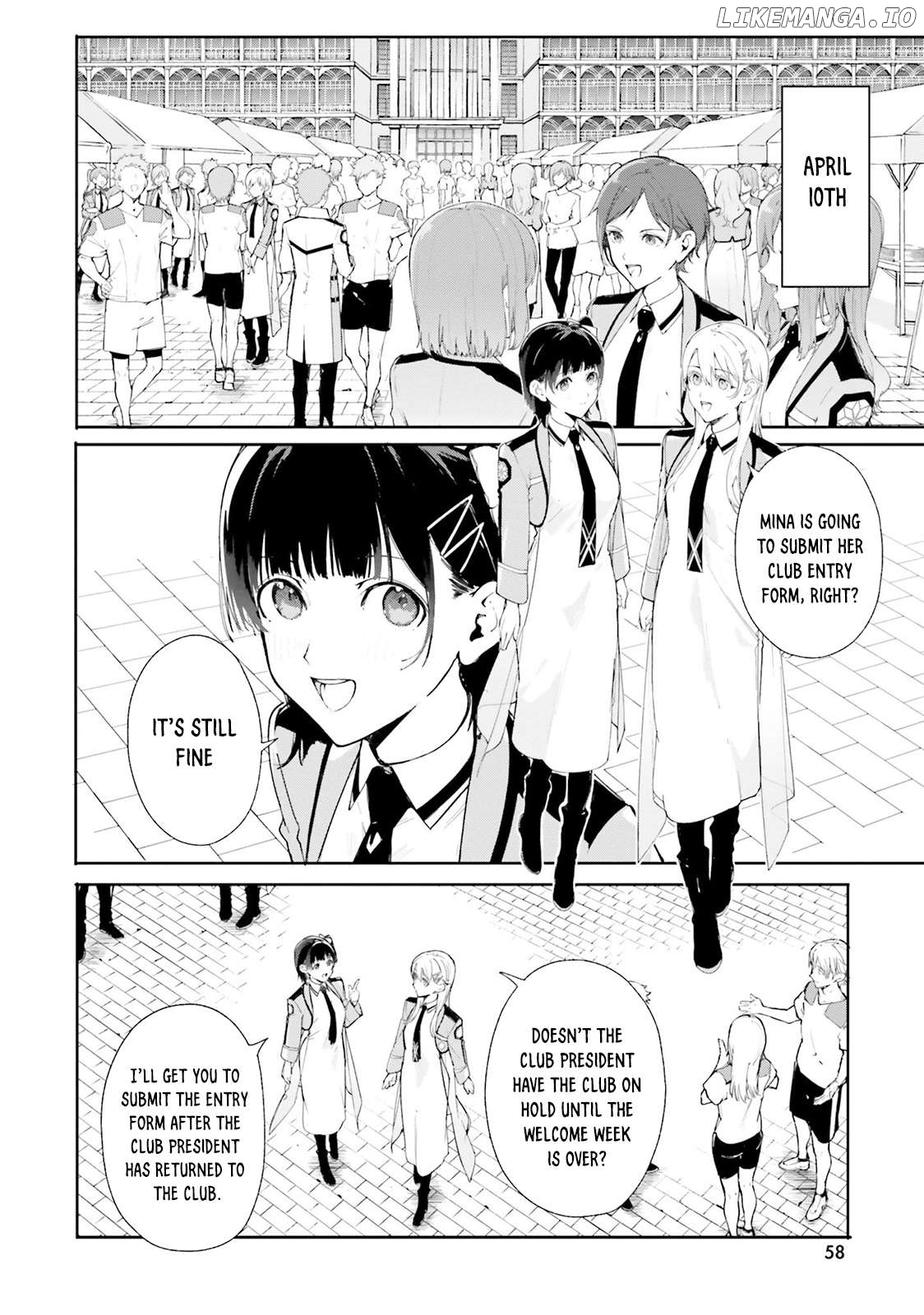Shin Mahouka Koukou no Rettousei: Cygnus no Otome-tachi Chapter 6 - page 3