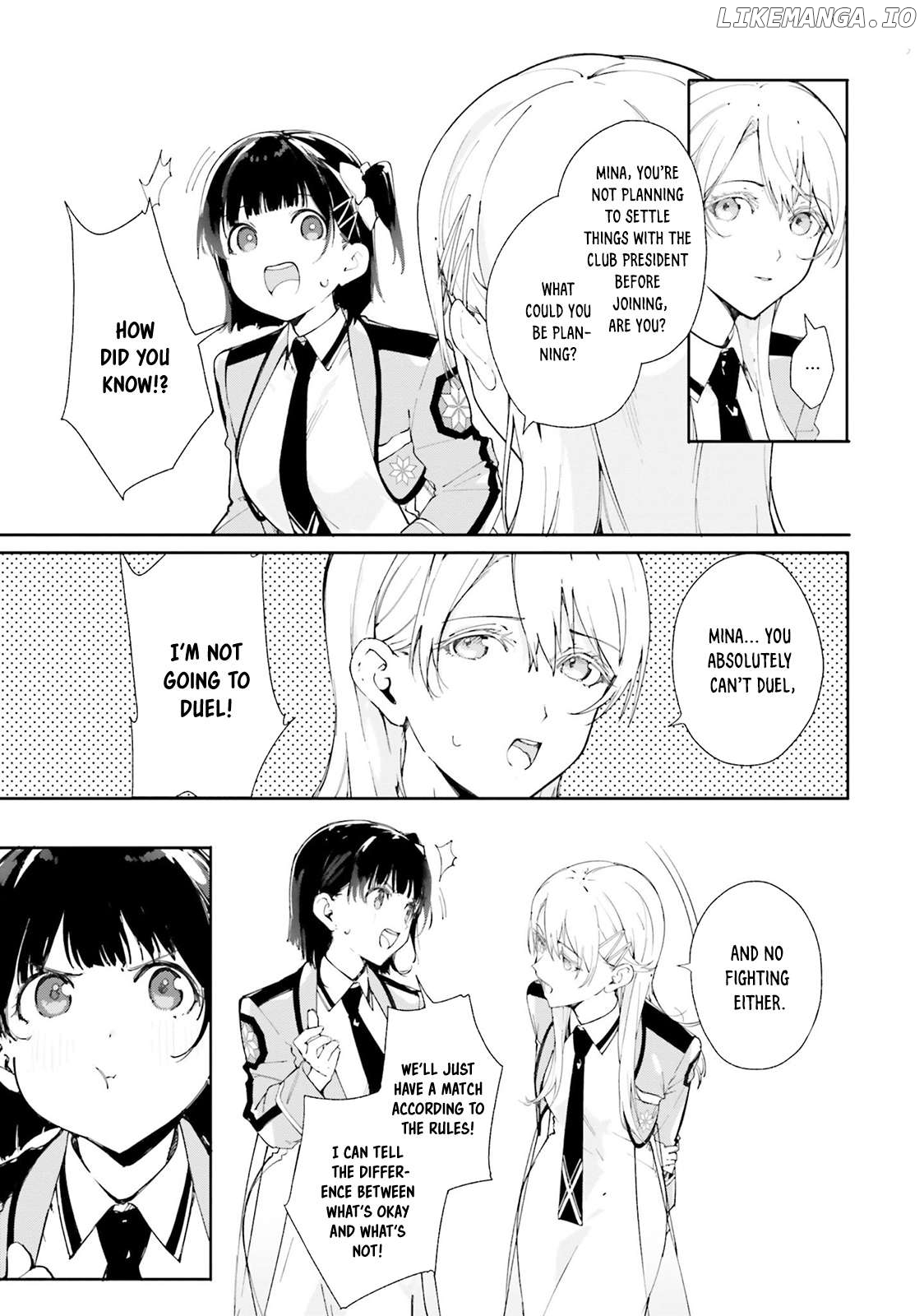 Shin Mahouka Koukou no Rettousei: Cygnus no Otome-tachi Chapter 6 - page 4