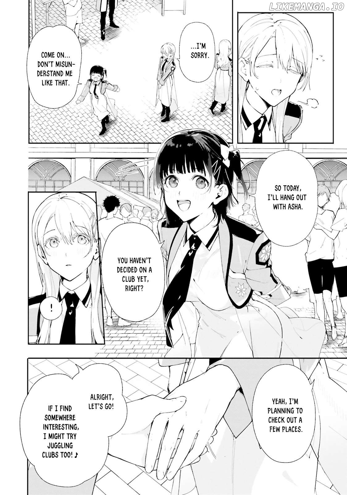Shin Mahouka Koukou no Rettousei: Cygnus no Otome-tachi Chapter 6 - page 5