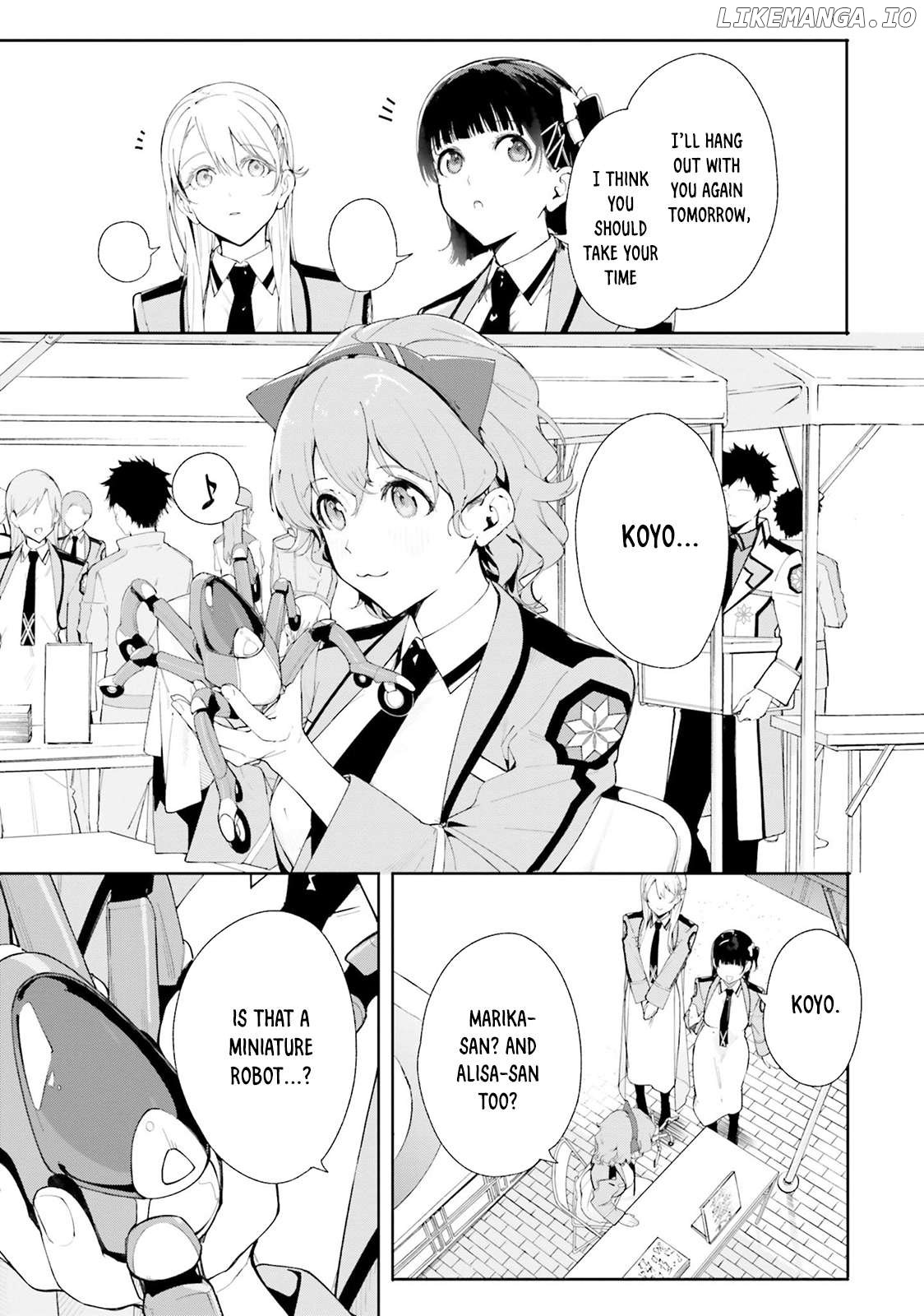 Shin Mahouka Koukou no Rettousei: Cygnus no Otome-tachi Chapter 6 - page 8