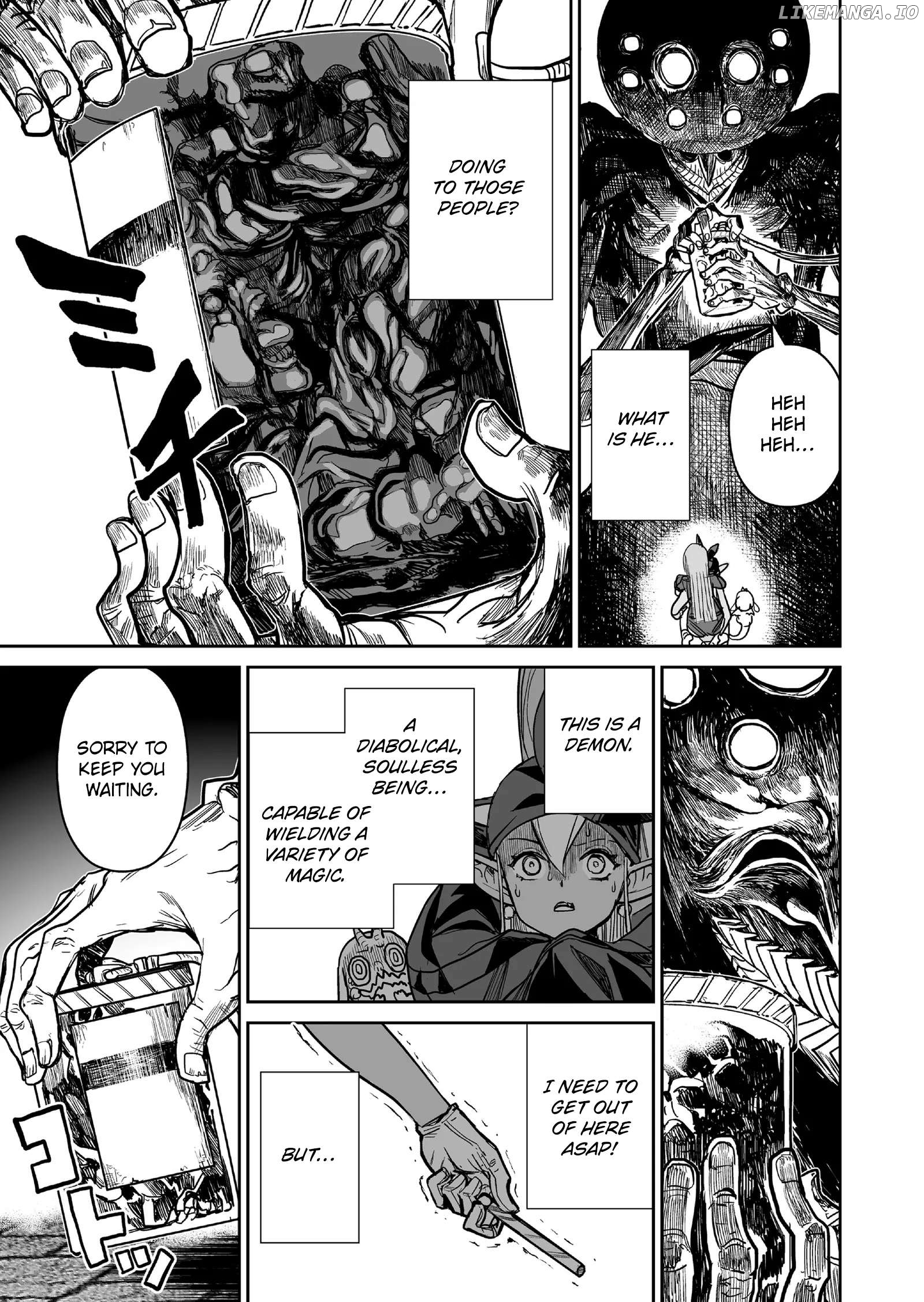 Abandoned: The Hero Who's So Strong He Breaks Every Weapon and The Elf Blacksmith Chapter 10 - page 5