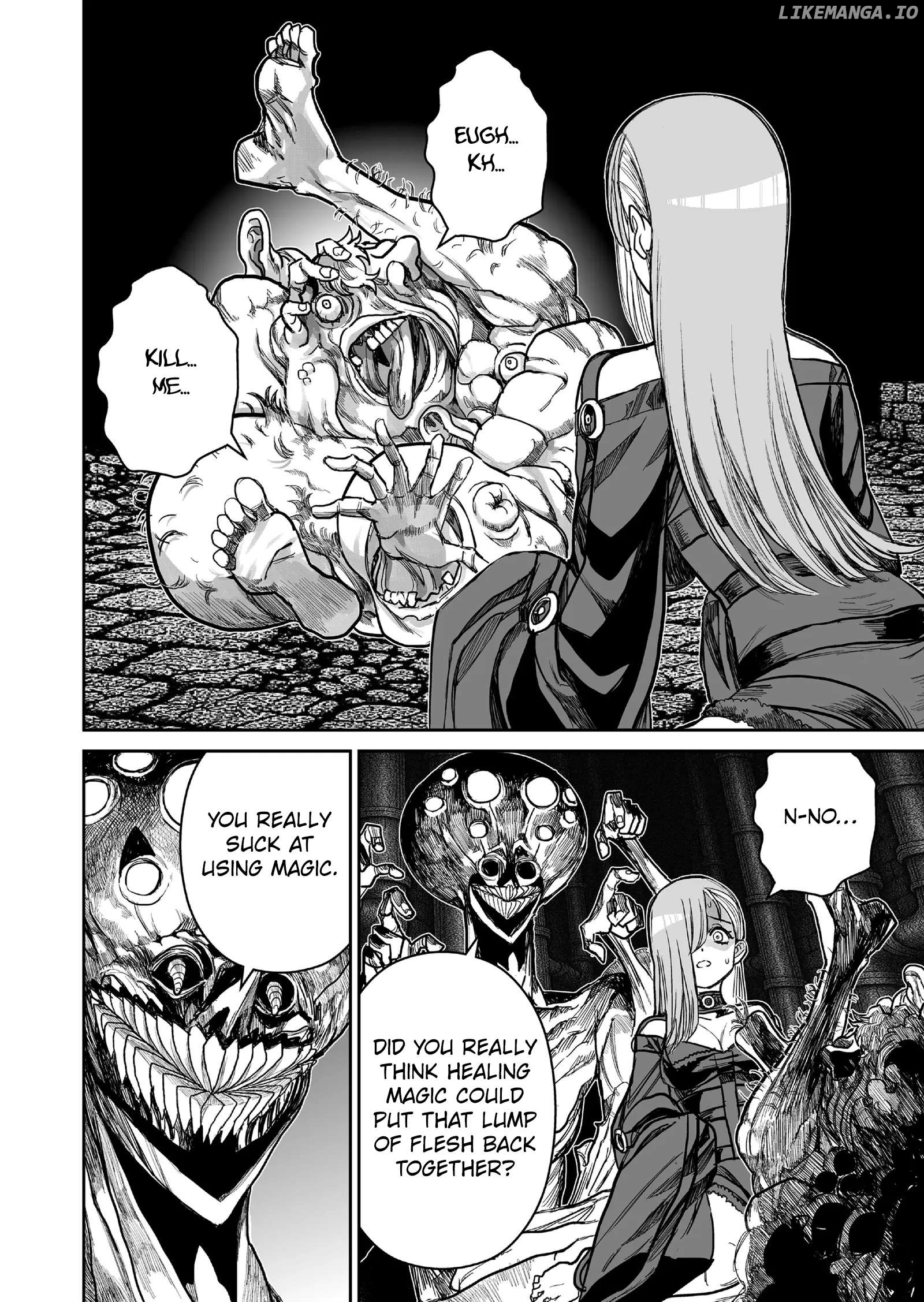 Abandoned: The Hero Who's So Strong He Breaks Every Weapon and The Elf Blacksmith Chapter 10 - page 8