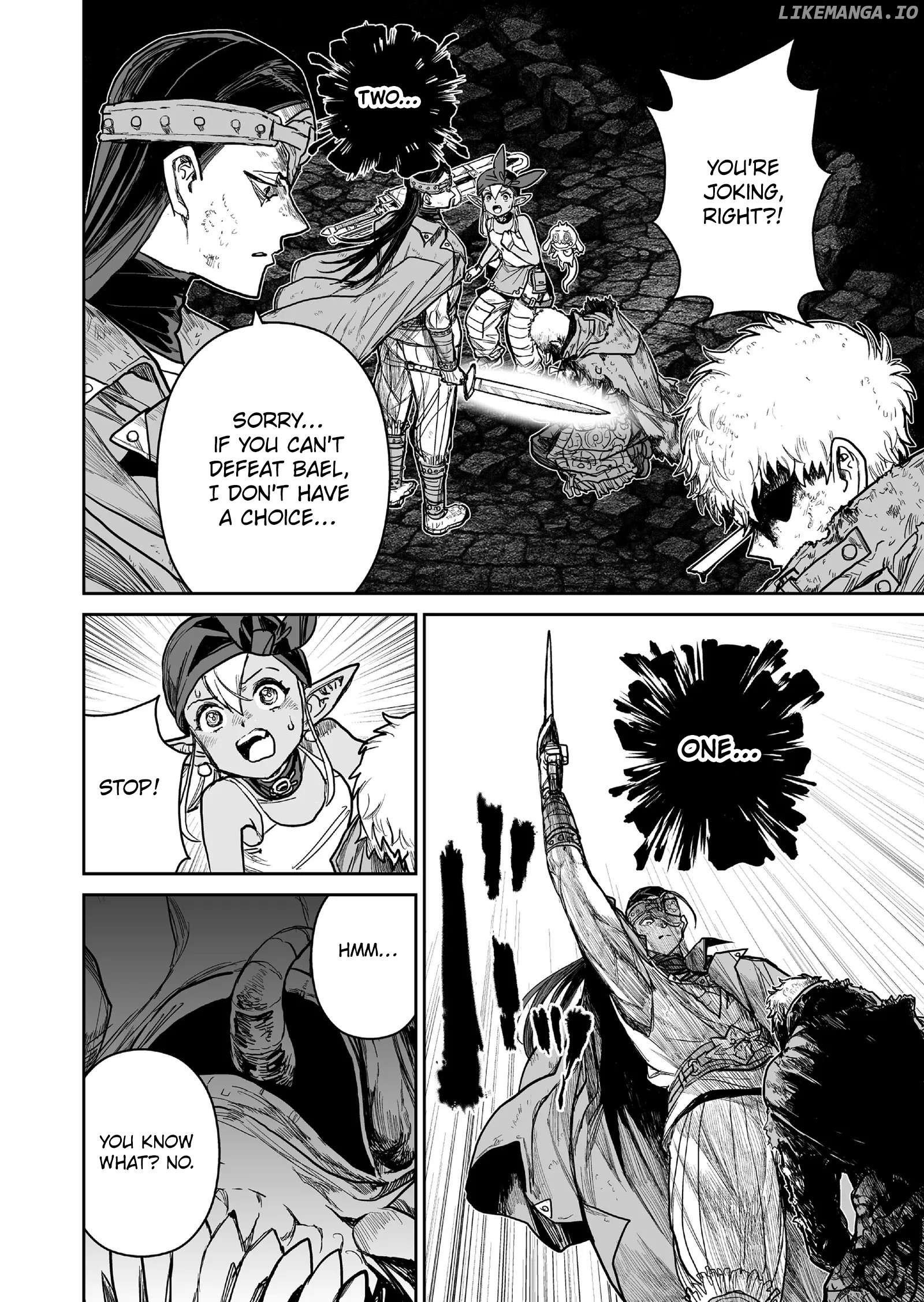 Abandoned: The Hero Who's So Strong He Breaks Every Weapon and The Elf Blacksmith Chapter 12 - page 12
