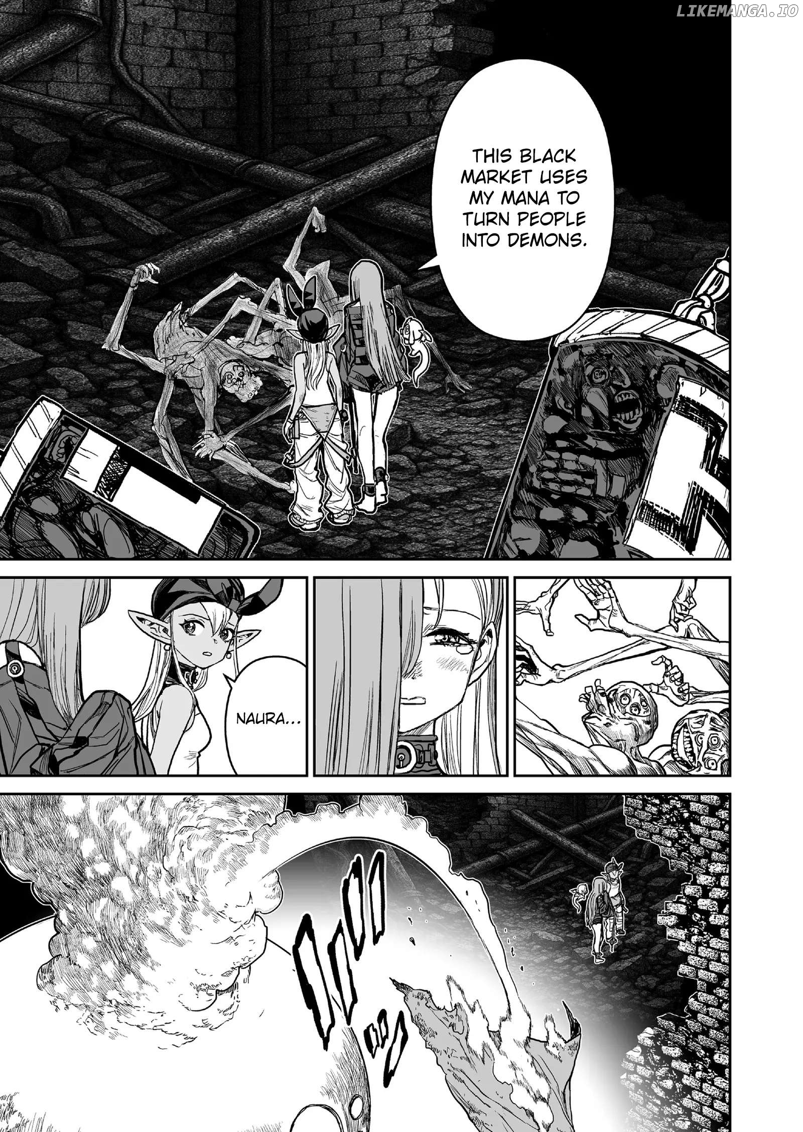 Abandoned: The Hero Who's So Strong He Breaks Every Weapon and The Elf Blacksmith Chapter 12 - page 3