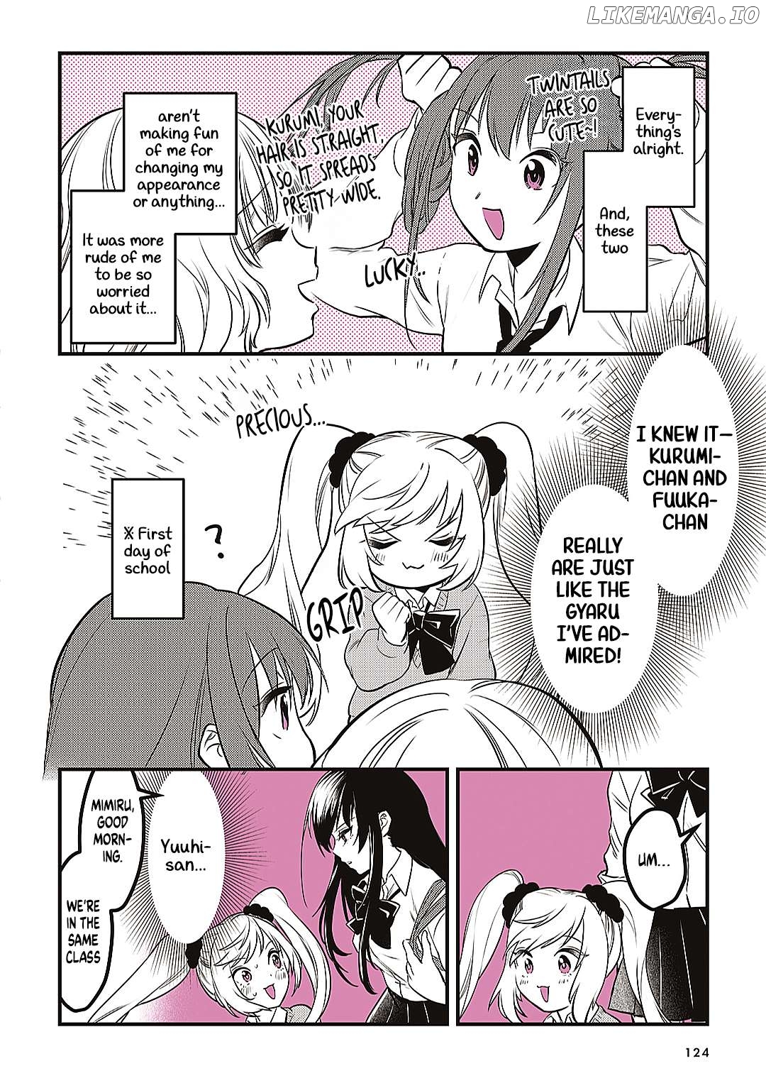 Gal-loving JK wants to be a gal Chapter 25.5 - page 10