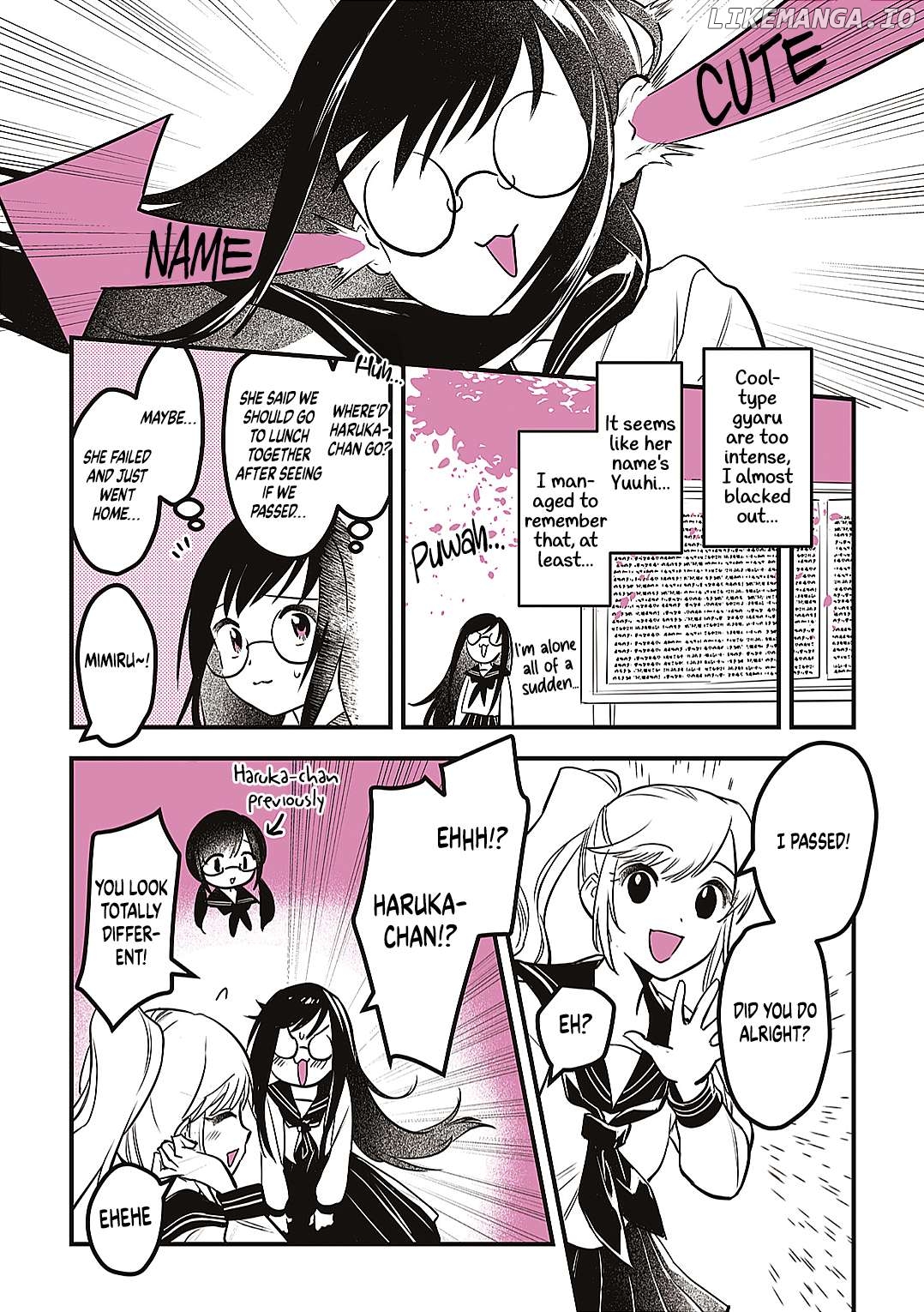 Gal-loving JK wants to be a gal Chapter 25.5 - page 4