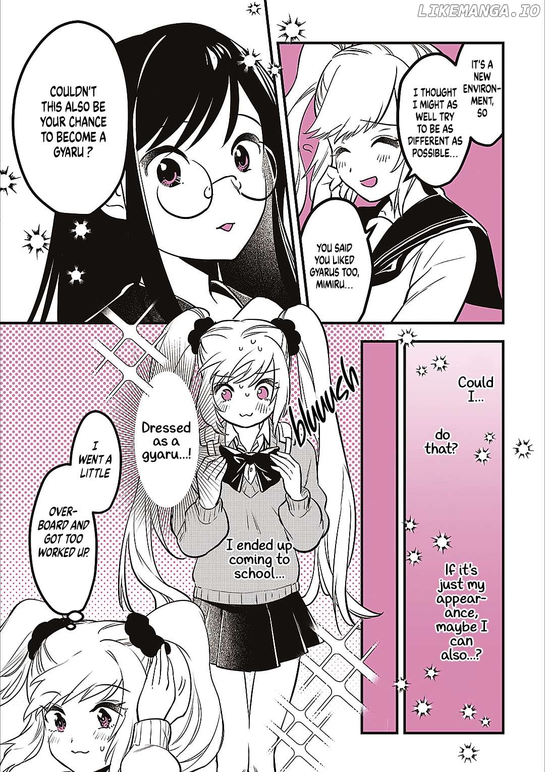 Gal-loving JK wants to be a gal Chapter 25.5 - page 5