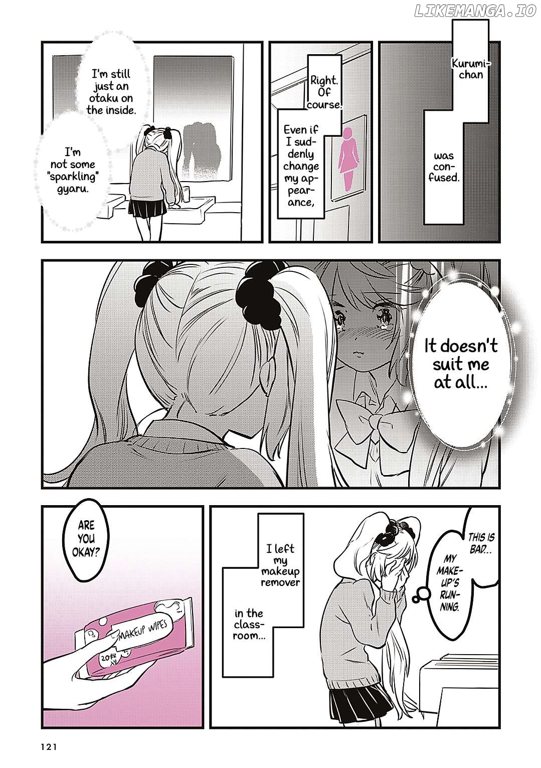 Gal-loving JK wants to be a gal Chapter 25.5 - page 7