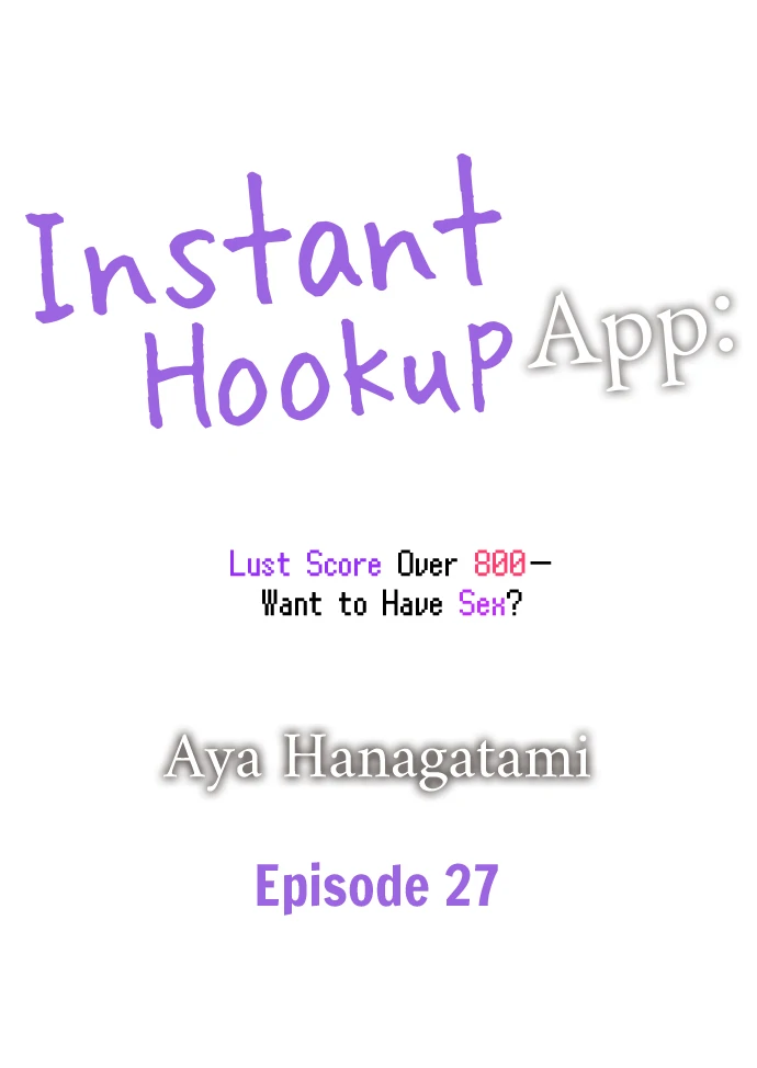 App de, Soku Hame - Yokujoudo ga 800 wo Koeteimasu SEX shimasu ka? [Uncensored] Chapter 27 - page 1