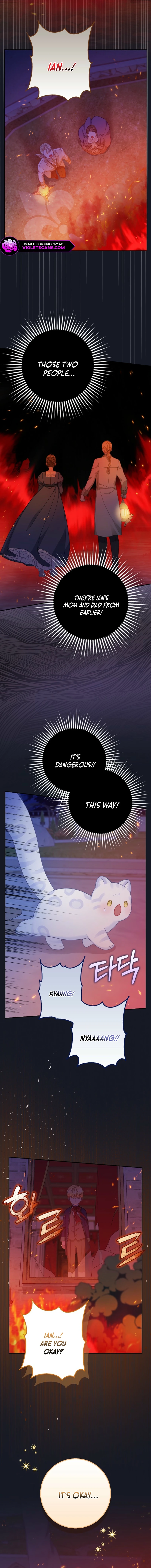 Baby Snow Leopard of the Black Leopard Family Chapter 41 - page 5