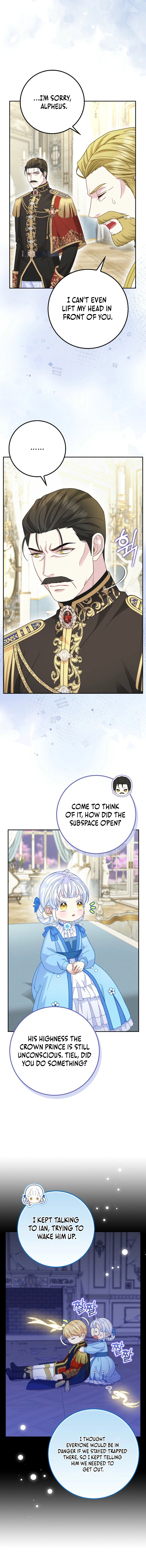 Baby Snow Leopard of the Black Leopard Family Chapter 42 - page 6