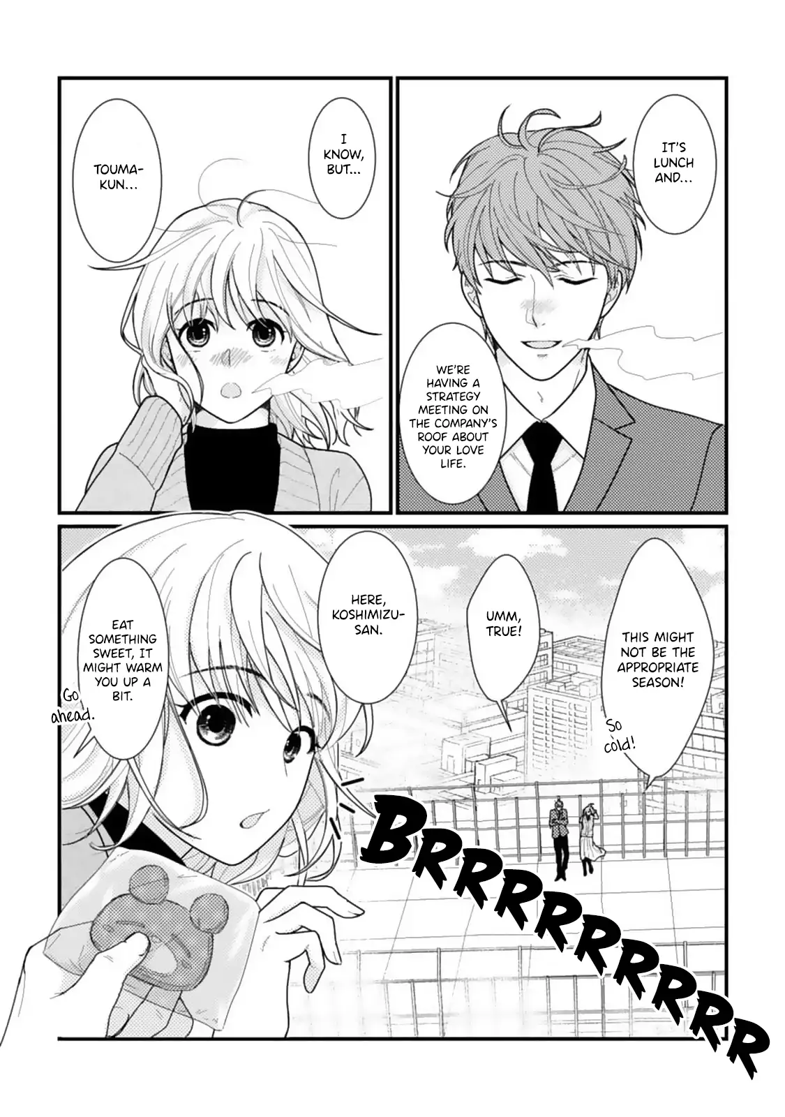 Megenai Koshimizu-san wa Shouwaru Otoko wo Horesasetai Chapter 10 - page 4