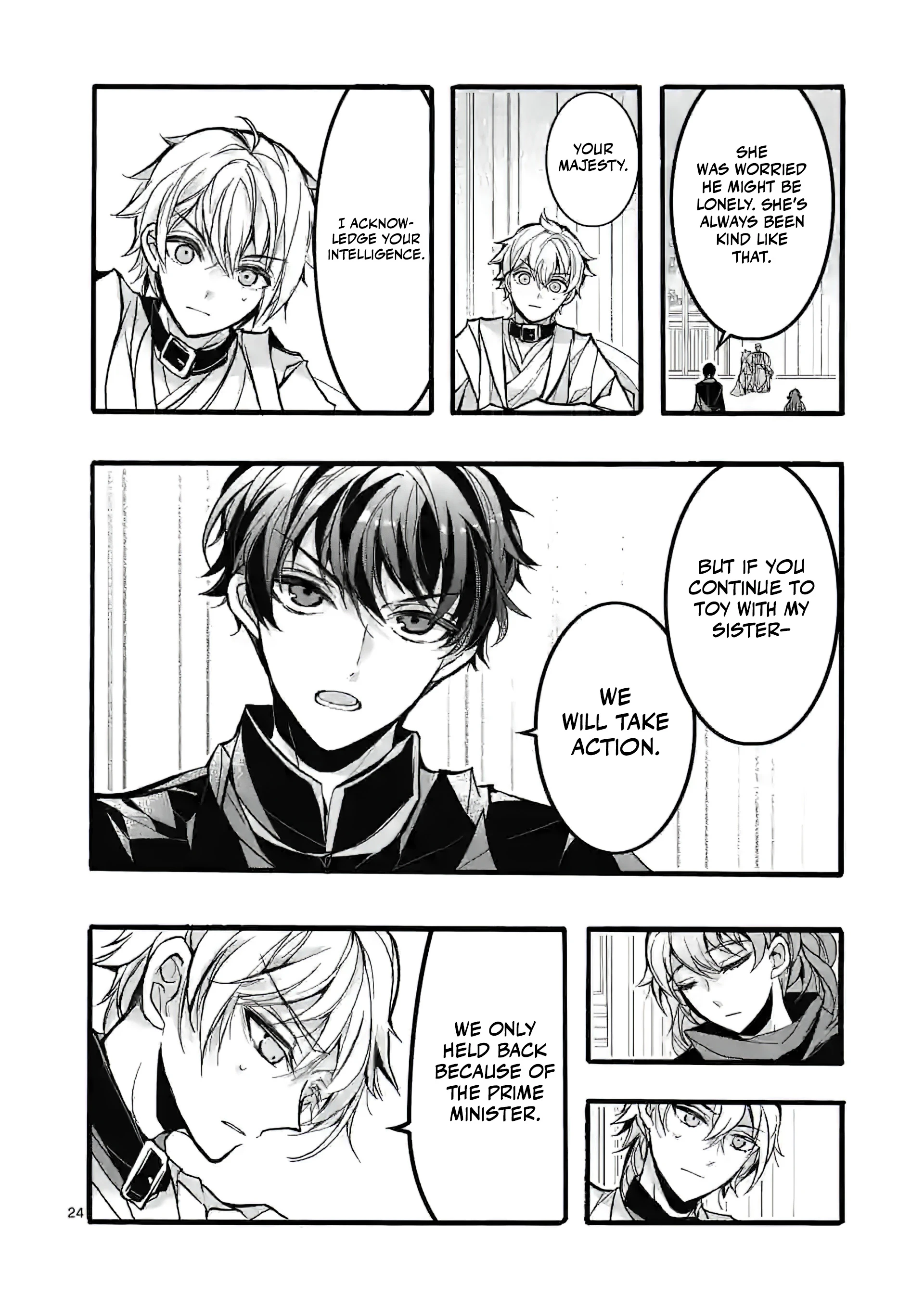 The Rare Villainess Who Was Banished From the Inner Palace Wants A Mofumofu Life With Her Pet Dog in the Detached Palace Chapter 6 - page 25