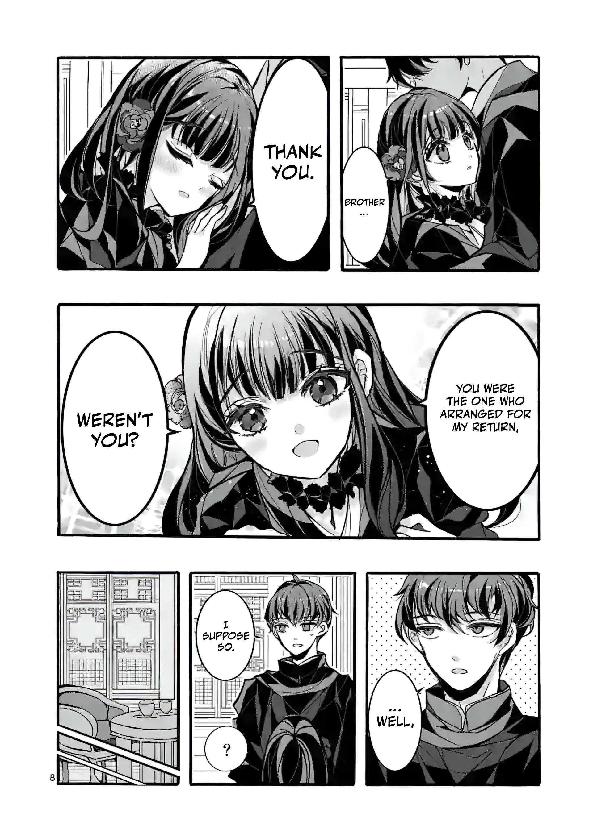 The Rare Villainess Who Was Banished From the Inner Palace Wants A Mofumofu Life With Her Pet Dog in the Detached Palace Chapter 6 - page 9