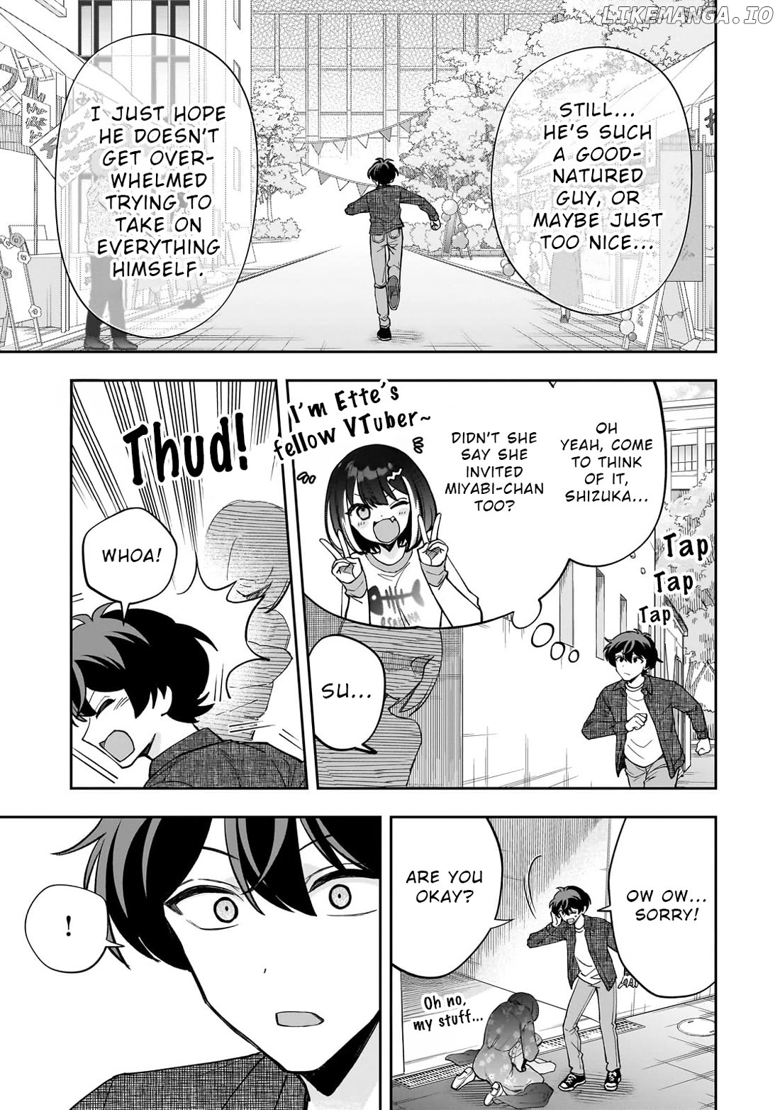 Net no "Oshi" to Real no "Oshi" ga Tonari ni Hikkoshite Kita Chapter 21 - page 3