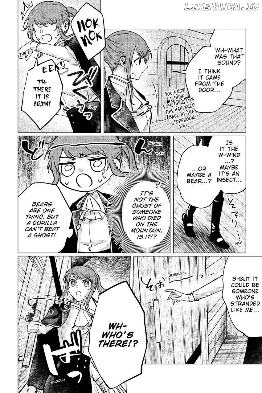 The young lady, who was blessed by the Gorilla God, is adored in the Royal Knight Order. Chapter 11 - page 13