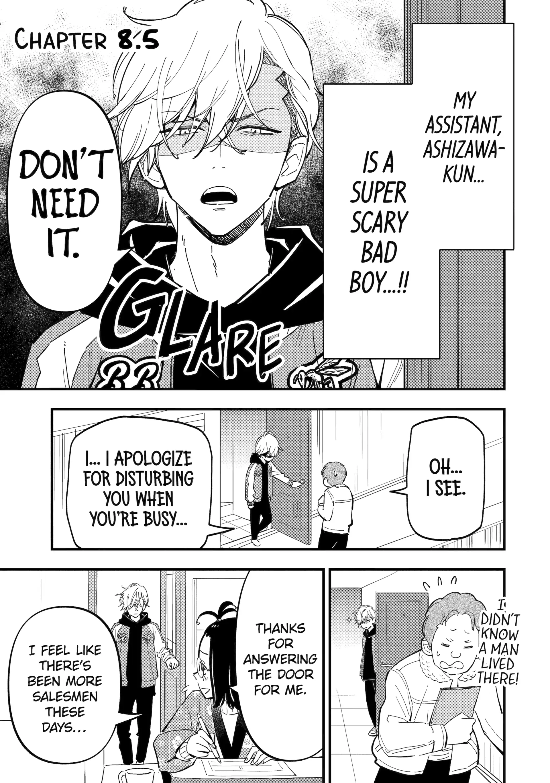 Yankee Assistant no Ashizawa-kun ni Koi wo Shita Chapter 8.3 - page 1