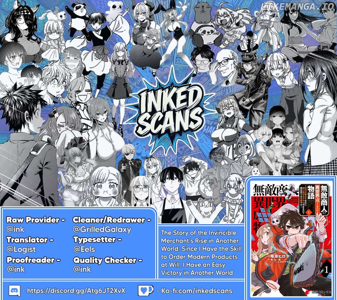 Muteki Shounin no Isekai Nariagari Monogatari ~Gendai no Seihin o Jizai ni Toriyoseru Sukiru ga Aru Node Isekai de wa Rakushoudesu~ Chapter 11 - page 30