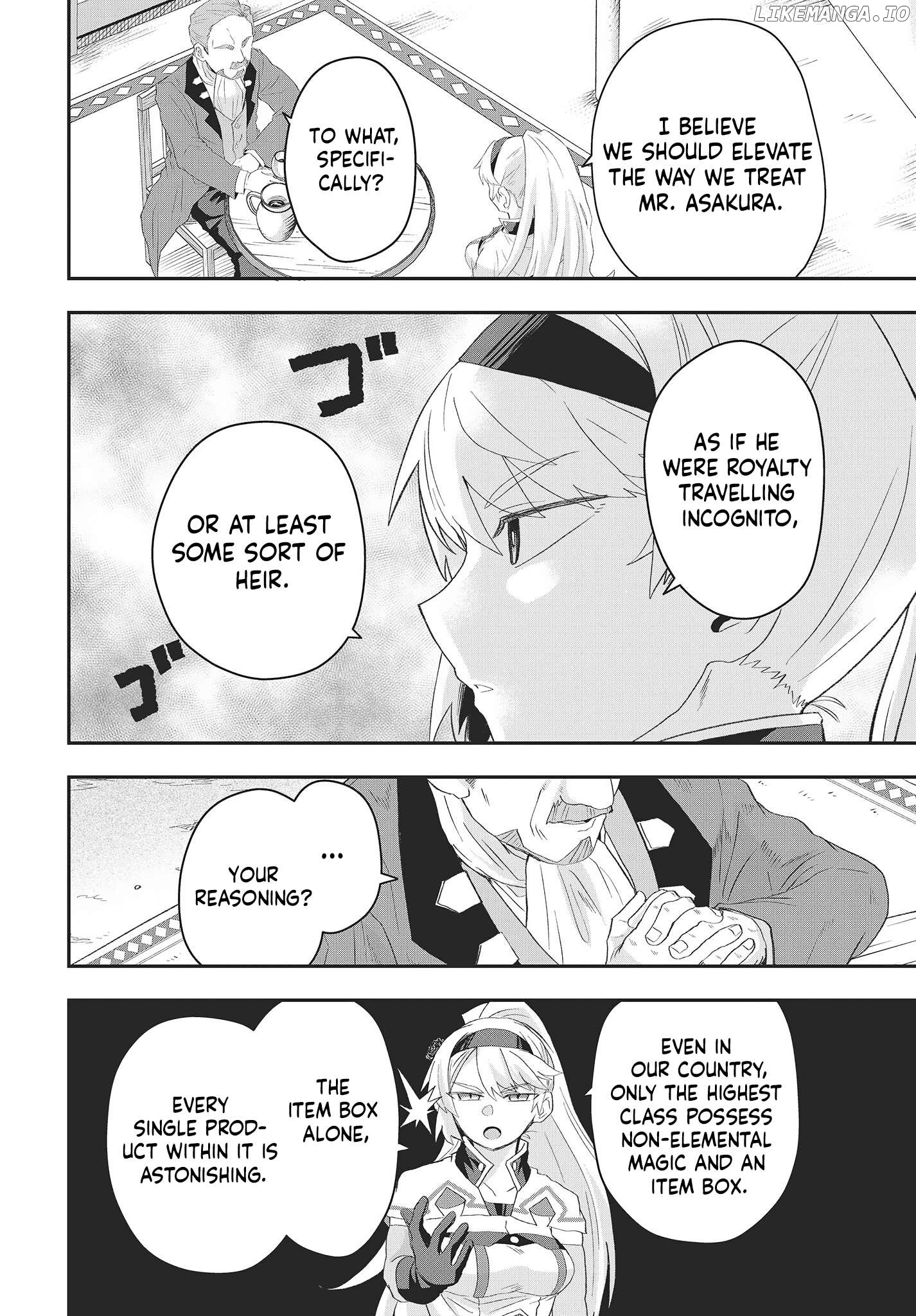 Muteki Shounin no Isekai Nariagari Monogatari ~Gendai no Seihin o Jizai ni Toriyoseru Sukiru ga Aru Node Isekai de wa Rakushoudesu~ Chapter 11 - page 9