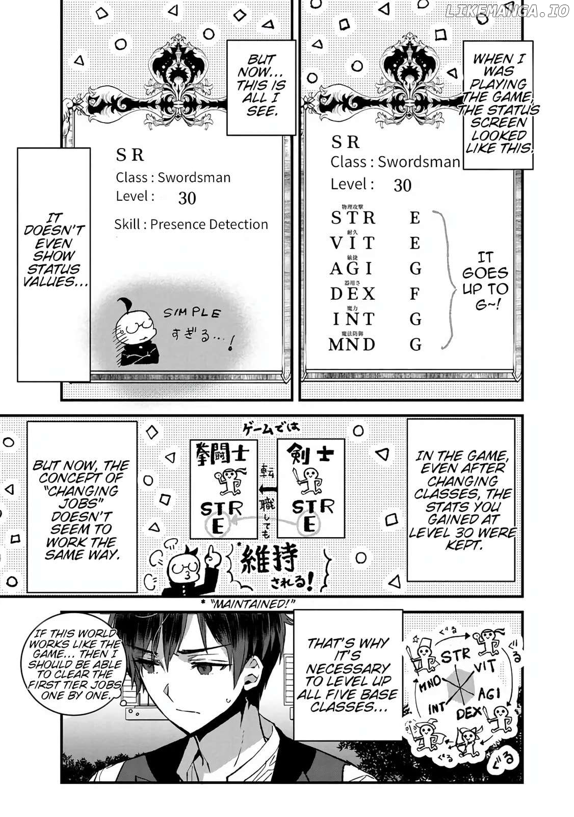 I Am not the Hero. -The Guy who Reigns Supreme in the VR World. -After Reincarnating, He Restarts his Life from Scratch as a Level-1 Jobless Person Chapter 4.1 - page 7