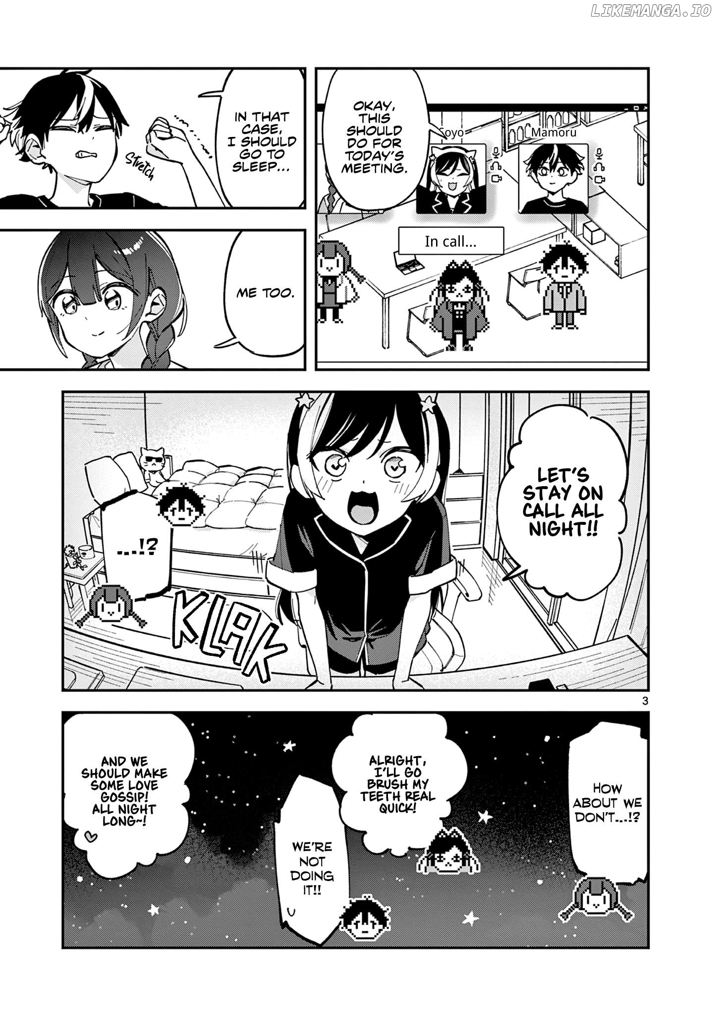After School, We Wander in Space. Chapter 18 - page 3