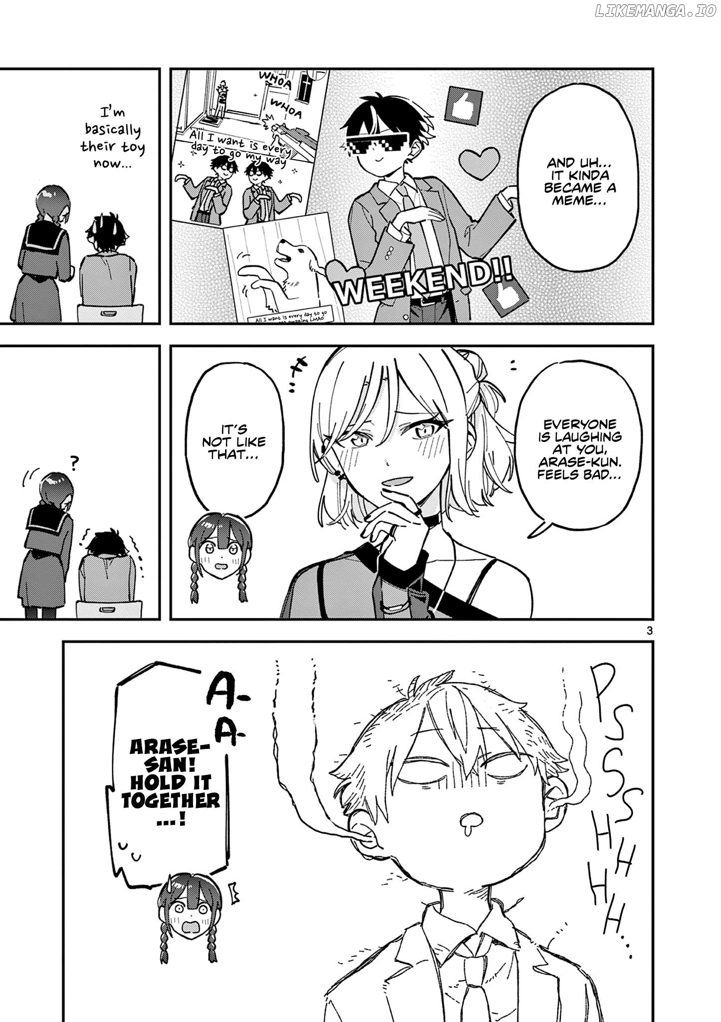 After School, We Wander in Space. Chapter 19 - page 3