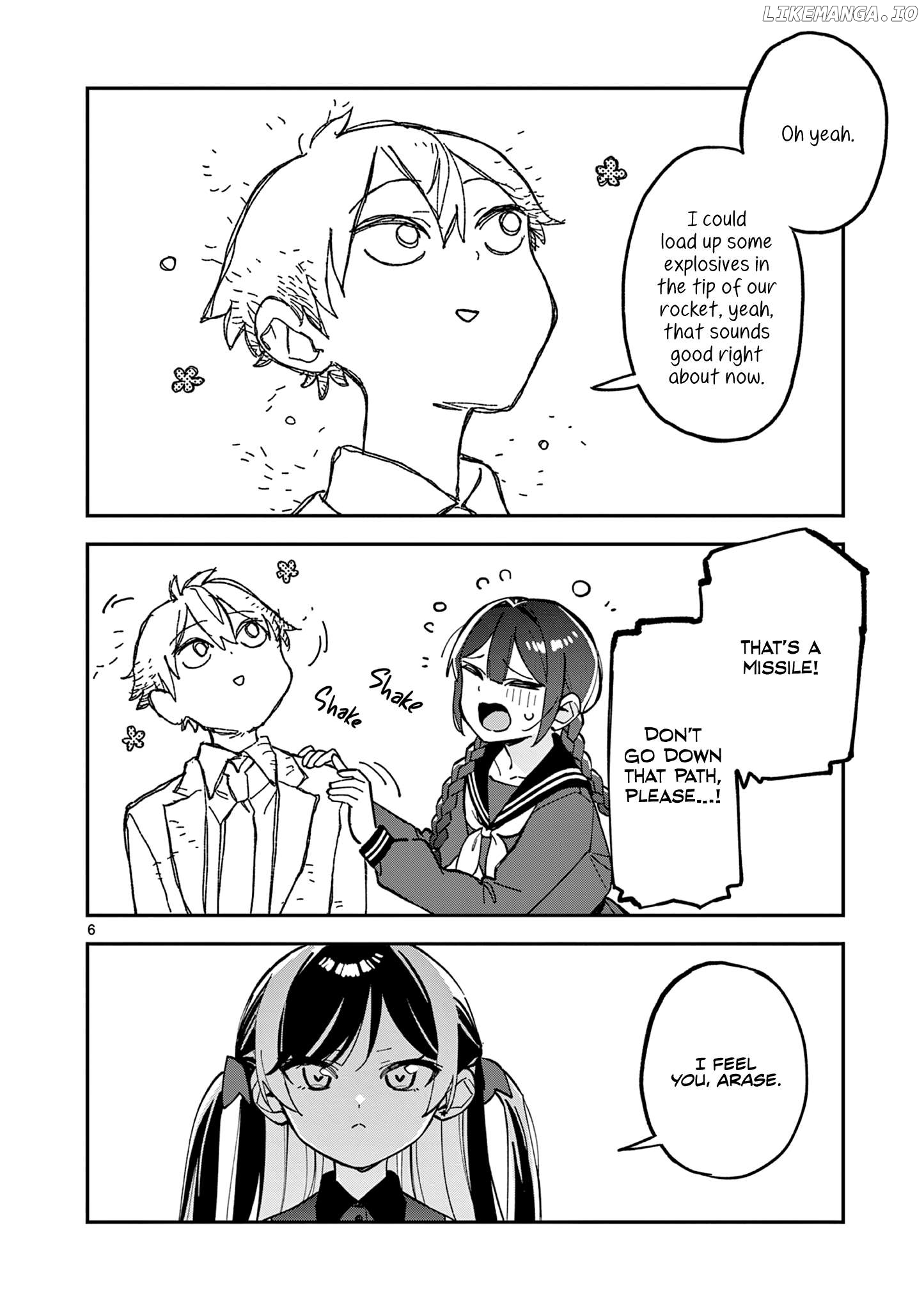 After School, We Wander in Space. Chapter 19 - page 6