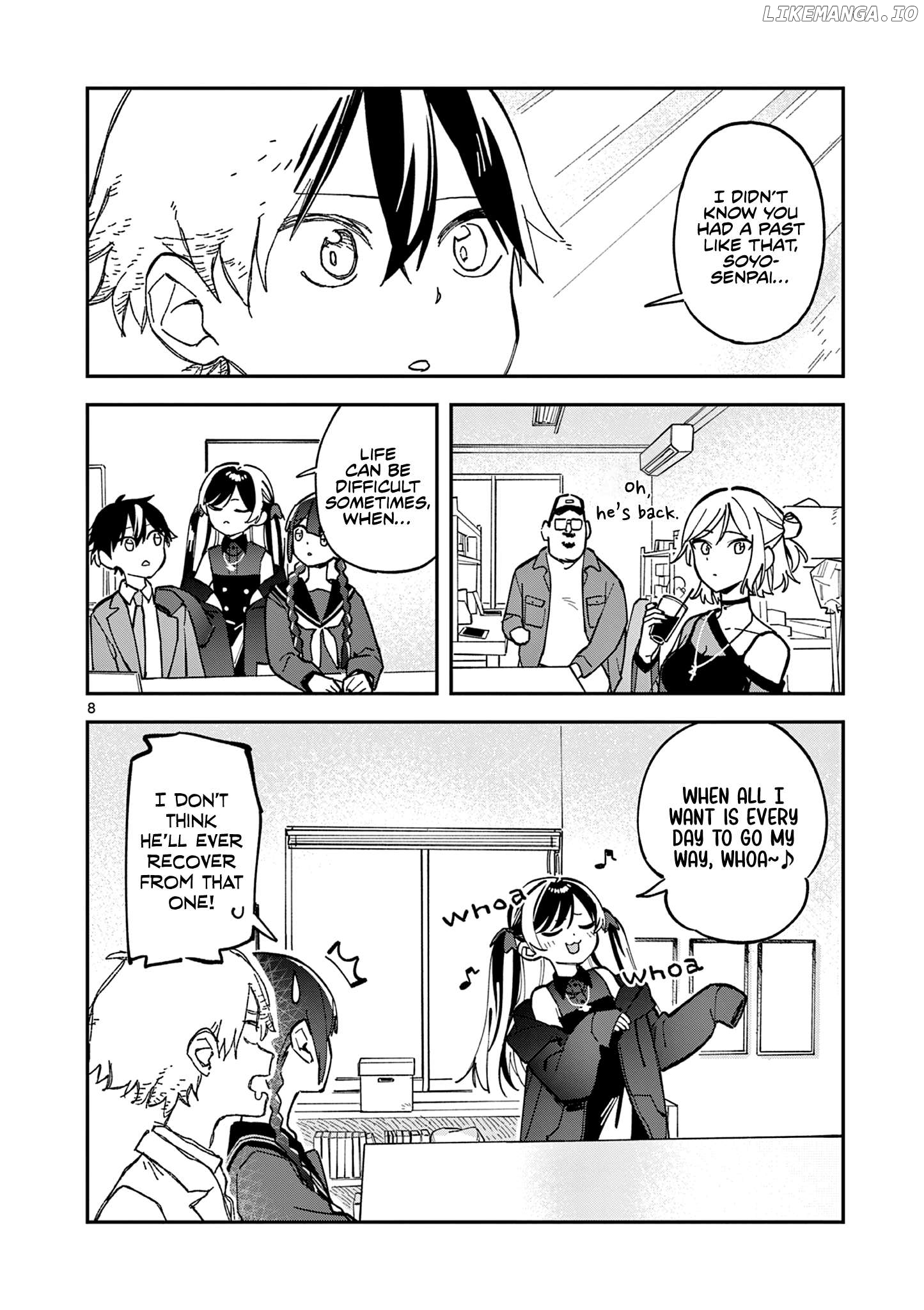 After School, We Wander in Space. Chapter 19 - page 8