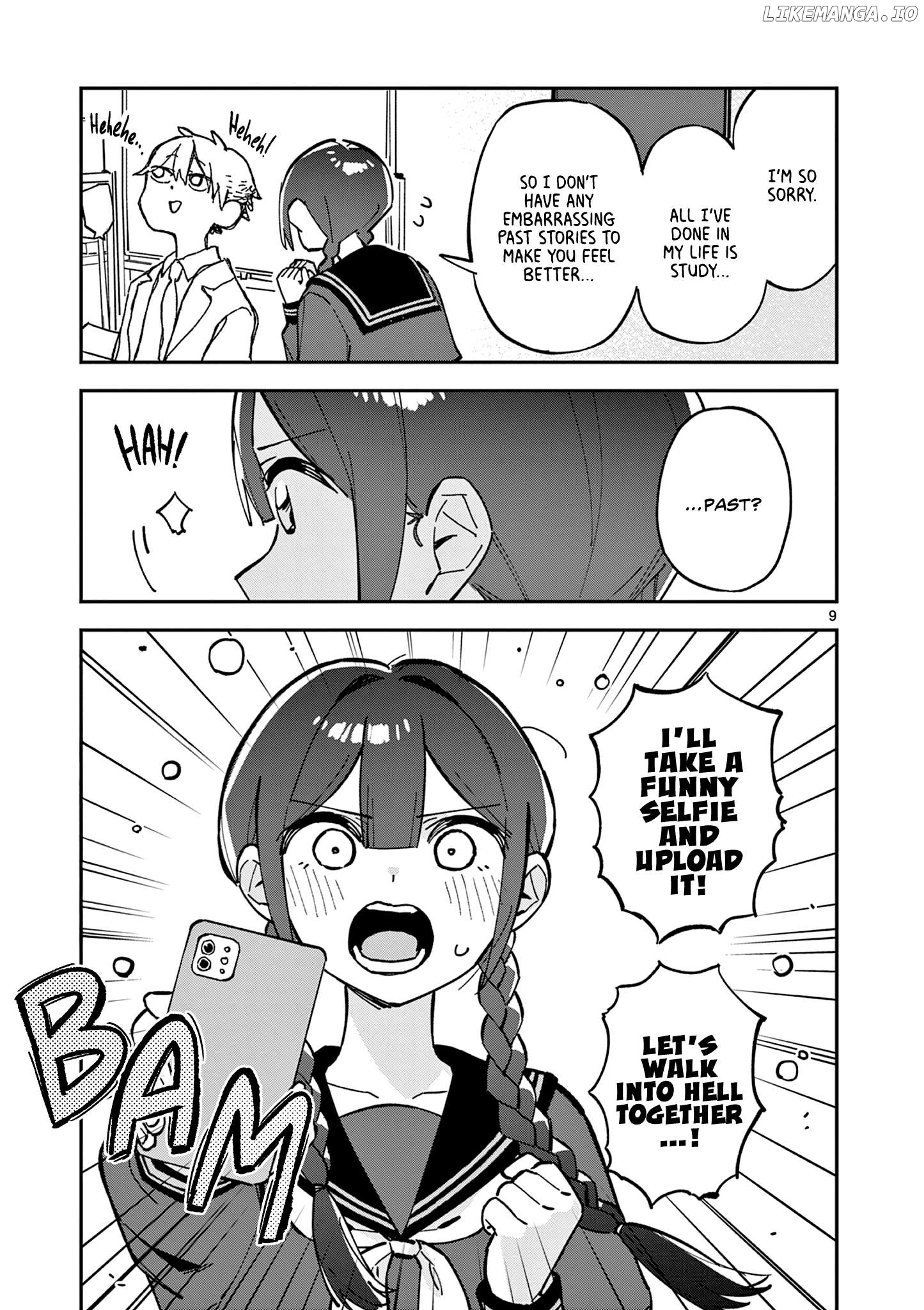 After School, We Wander in Space. Chapter 19 - page 9