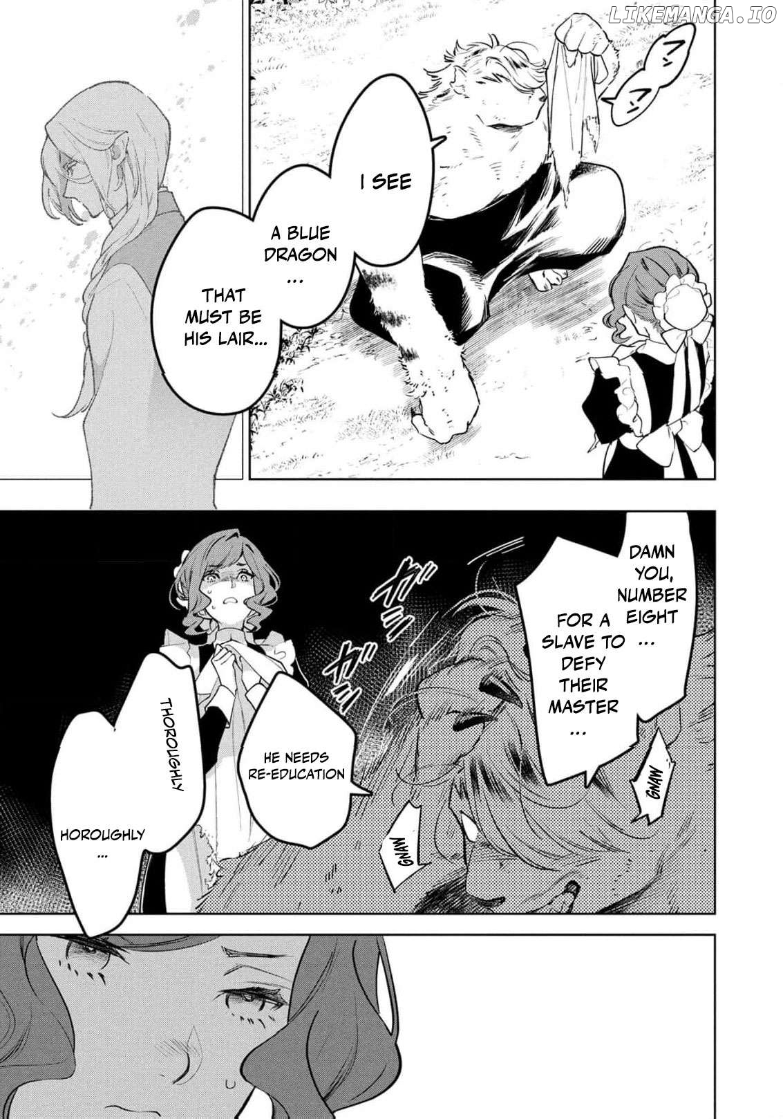 Moto Sentouyou Dorei desu ga, Tasukete Kureta Ryuu Hito wa Banda Sou desu. Chapter 13 - page 8