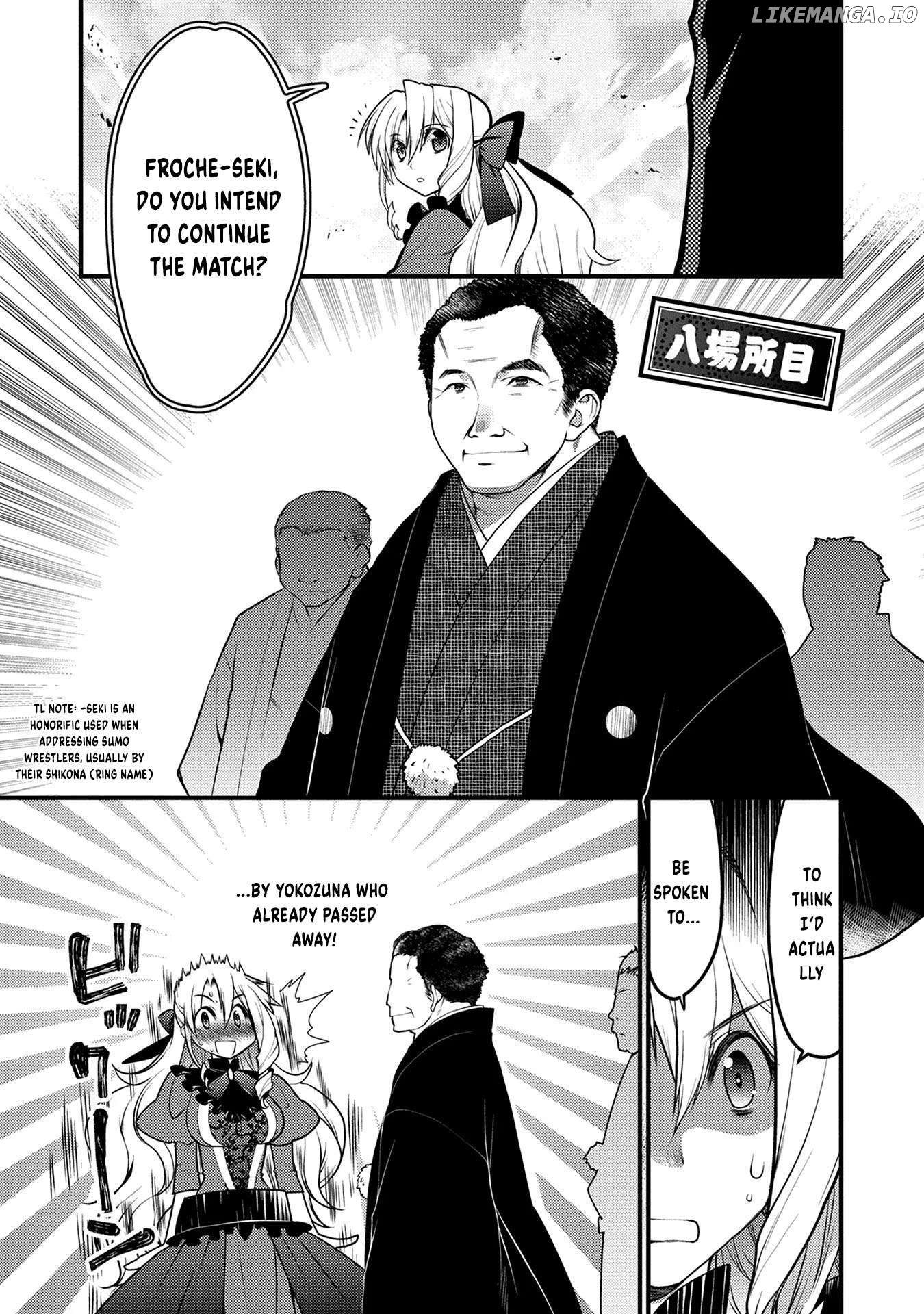 Oozumou Reijou ~Seijo ni Hirateuchi wo Kuratta Shunkan Sumou Budatta Zense wo Omoidashita Akuyaku Reijou no Watashi wa sute Neko Ouji ni Chanko wo Furumaitai Haadosukoidosukoi~ Chapter 8 - page 2