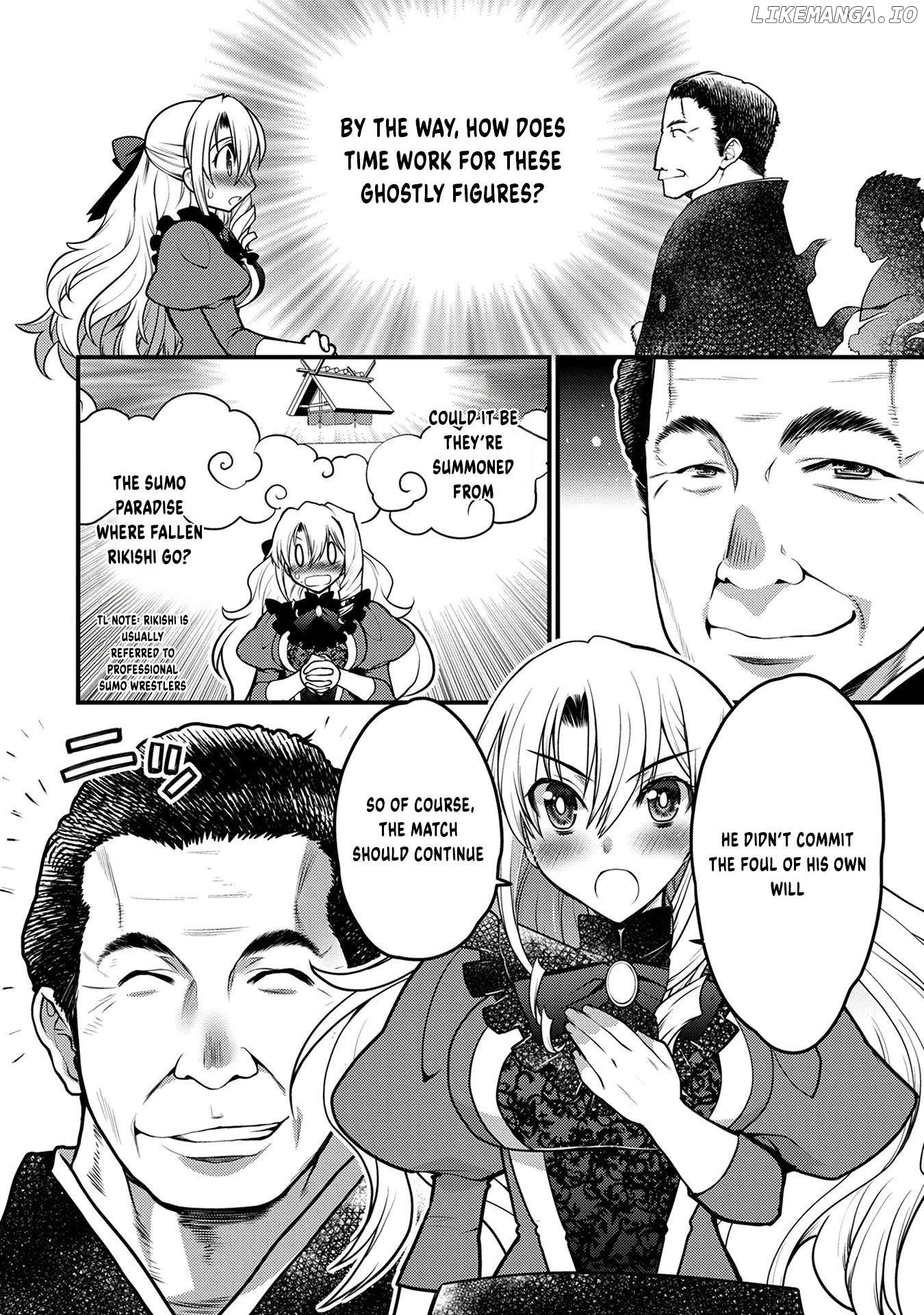 Oozumou Reijou ~Seijo ni Hirateuchi wo Kuratta Shunkan Sumou Budatta Zense wo Omoidashita Akuyaku Reijou no Watashi wa sute Neko Ouji ni Chanko wo Furumaitai Haadosukoidosukoi~ Chapter 8 - page 3