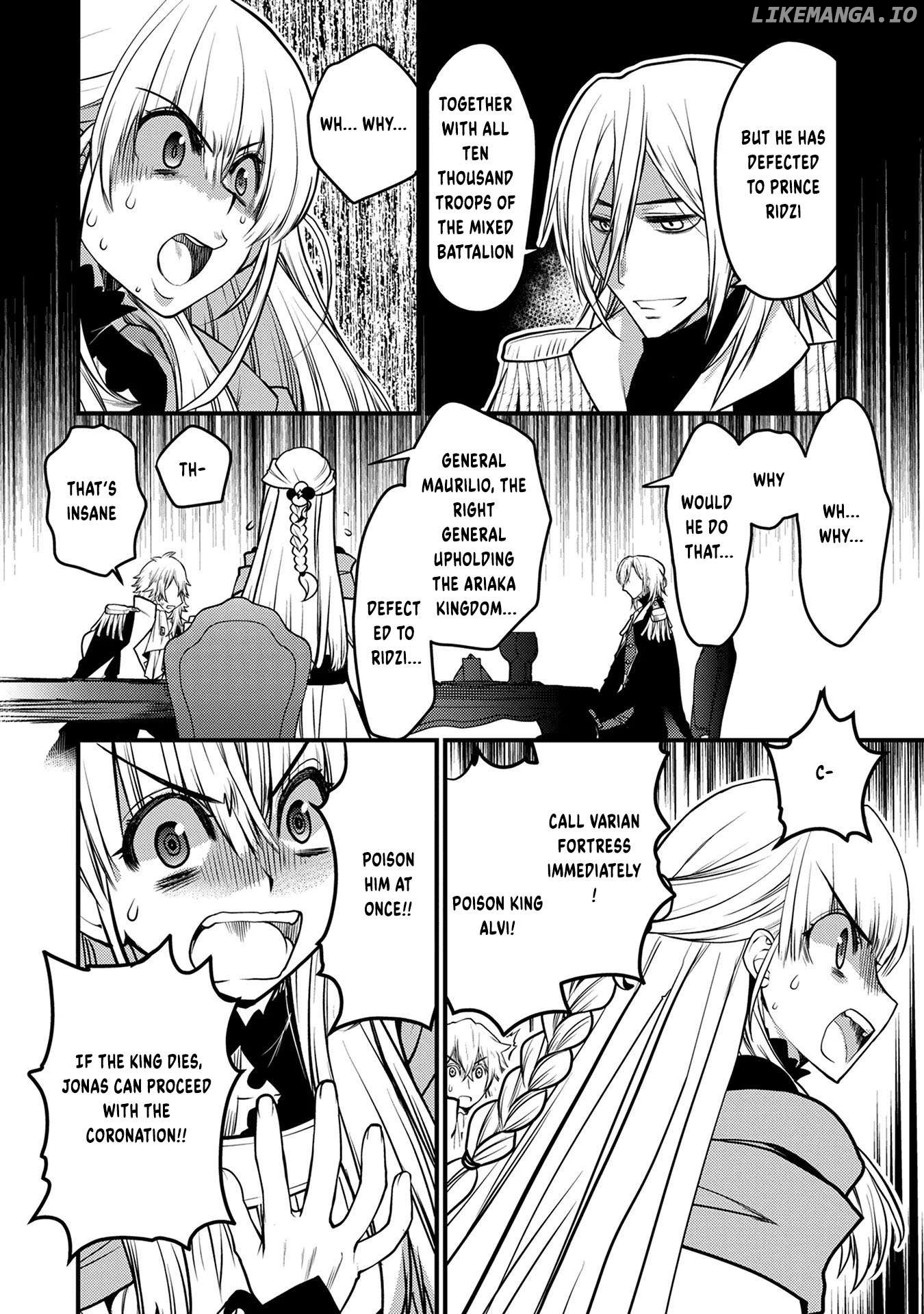 Oozumou Reijou ~Seijo ni Hirateuchi wo Kuratta Shunkan Sumou Budatta Zense wo Omoidashita Akuyaku Reijou no Watashi wa sute Neko Ouji ni Chanko wo Furumaitai Haadosukoidosukoi~ Chapter 8 - page 33