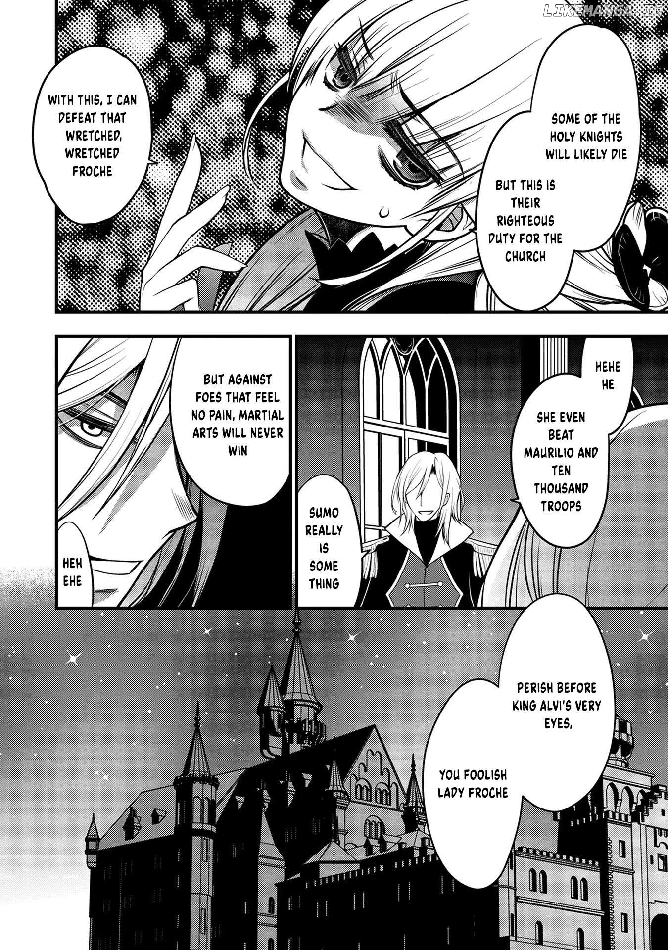 Oozumou Reijou ~Seijo ni Hirateuchi wo Kuratta Shunkan Sumou Budatta Zense wo Omoidashita Akuyaku Reijou no Watashi wa sute Neko Ouji ni Chanko wo Furumaitai Haadosukoidosukoi~ Chapter 8 - page 37