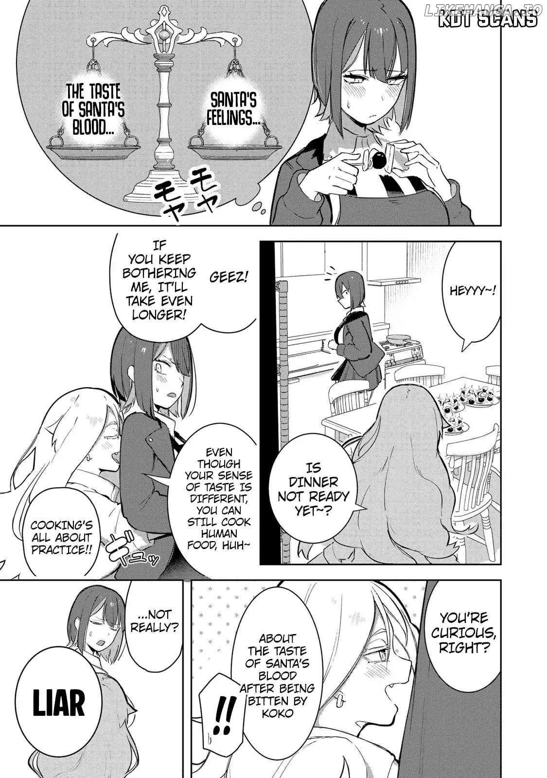 Kyuuketsuki-san wa Chitoraretai Chapter 7 - page 8