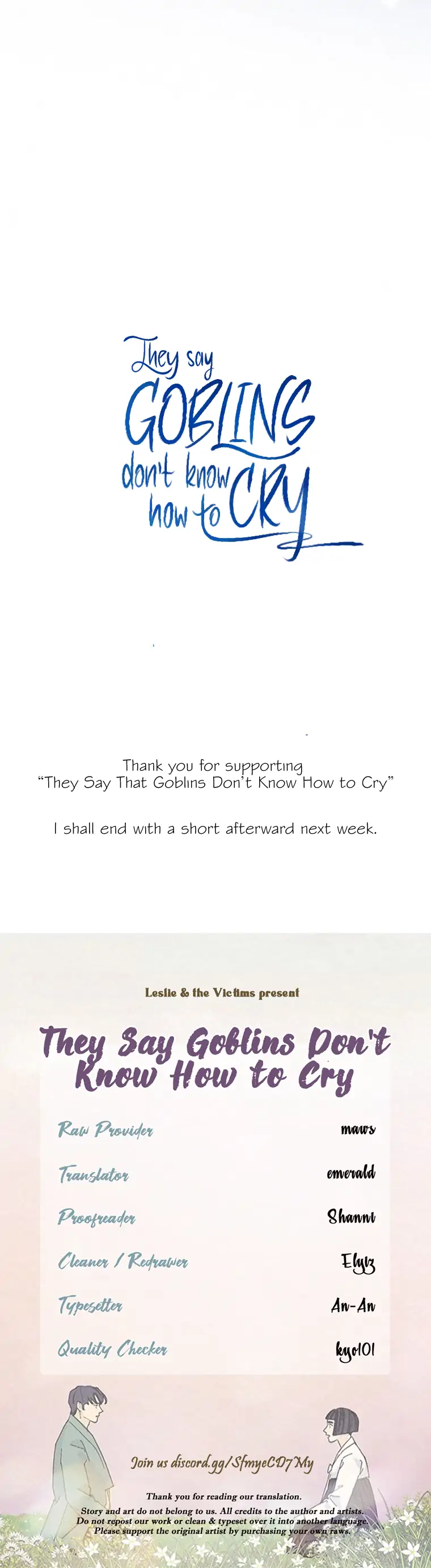 They Say Goblins Don't Know How To Cry Chapter 31 - page 187