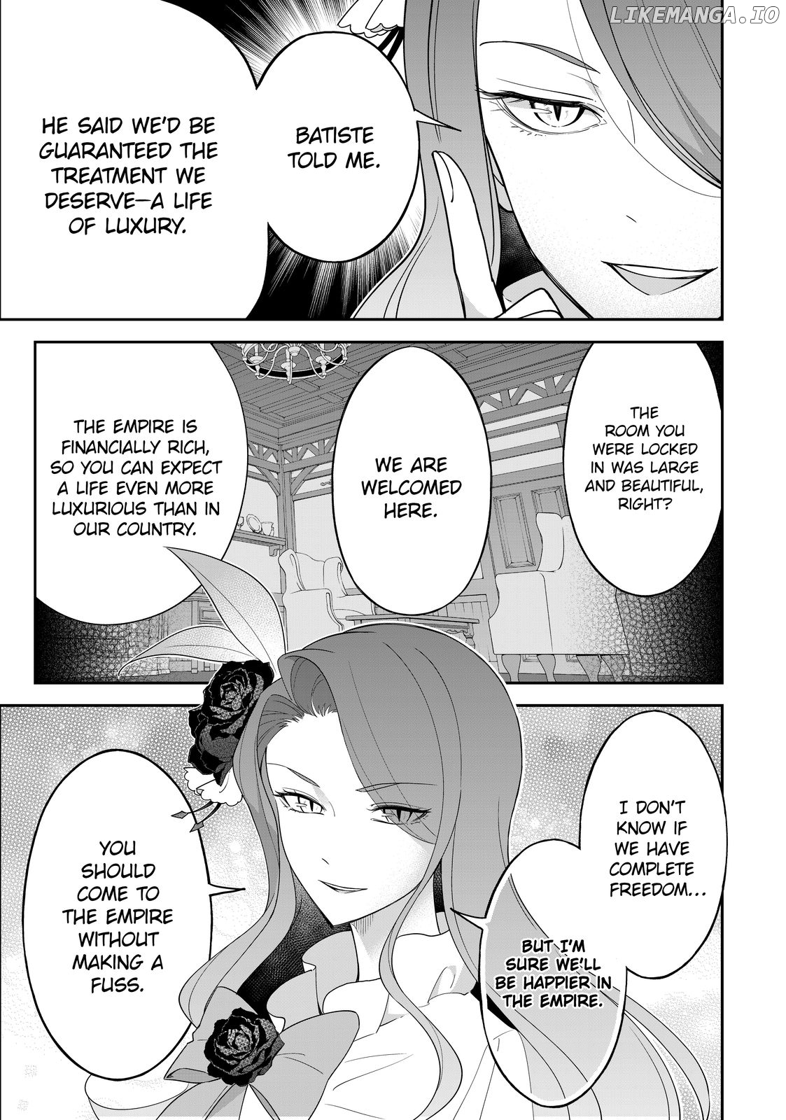 The Battlefield Saint: I Was Made to Marry a Duke Knight in Place of My Little Sister, but I’ve since Found Happiness Chapter 25.4 - page 1