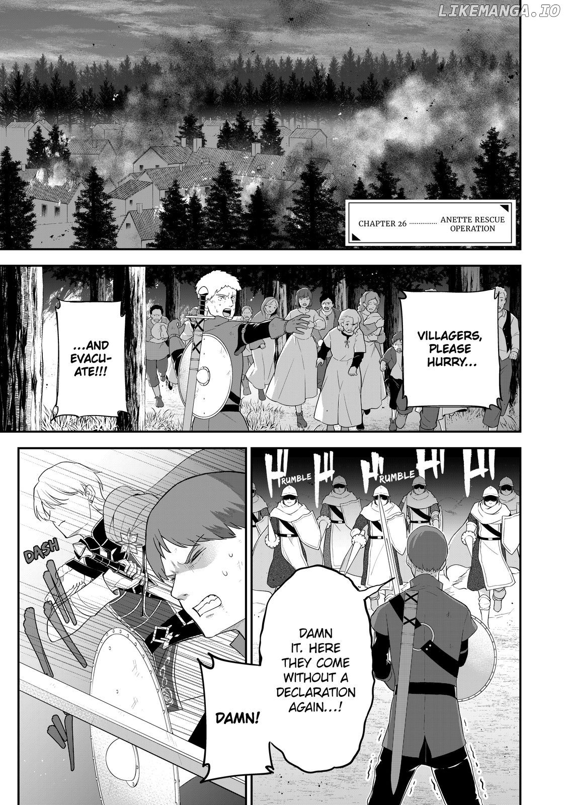 The Battlefield Saint: I Was Made to Marry a Duke Knight in Place of My Little Sister, but I’ve since Found Happiness Chapter 26.1 - page 1