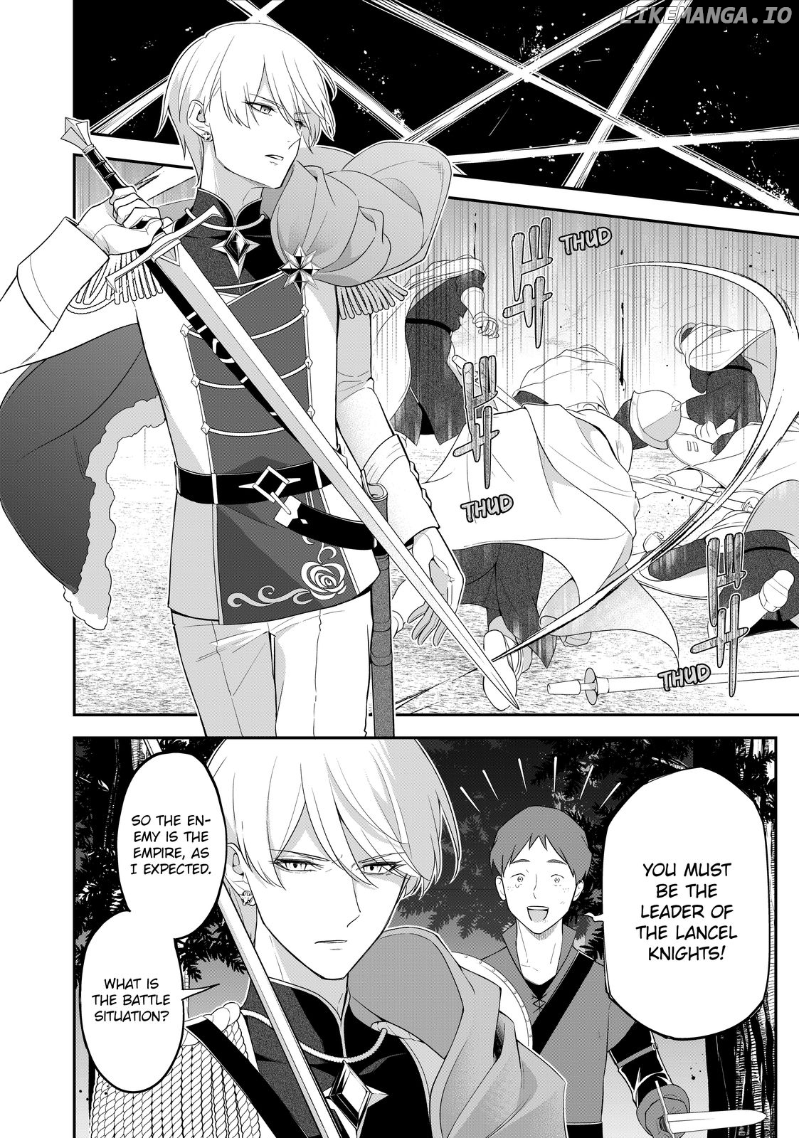 The Battlefield Saint: I Was Made to Marry a Duke Knight in Place of My Little Sister, but I’ve since Found Happiness Chapter 26.1 - page 2