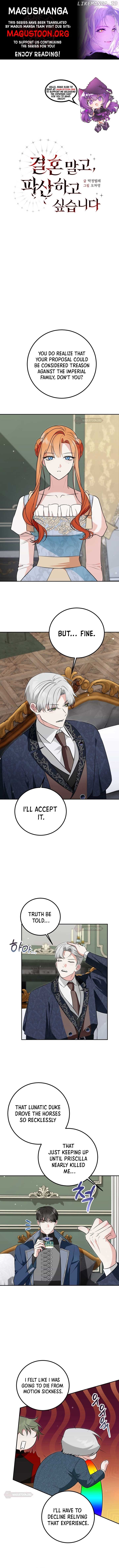 Forget Marriage, I’d Rather Go Bankrupt Chapter 25 - page 1
