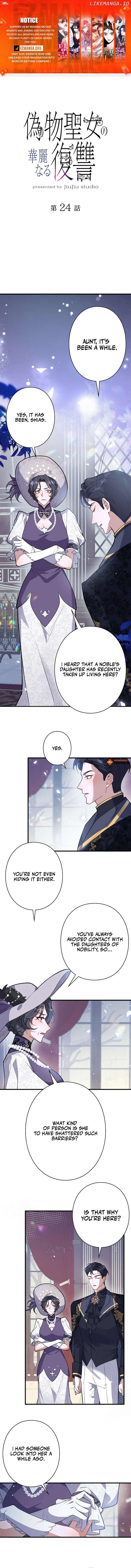 The Fake Saint’s Splendid Revenge Chapter 24 - page 1