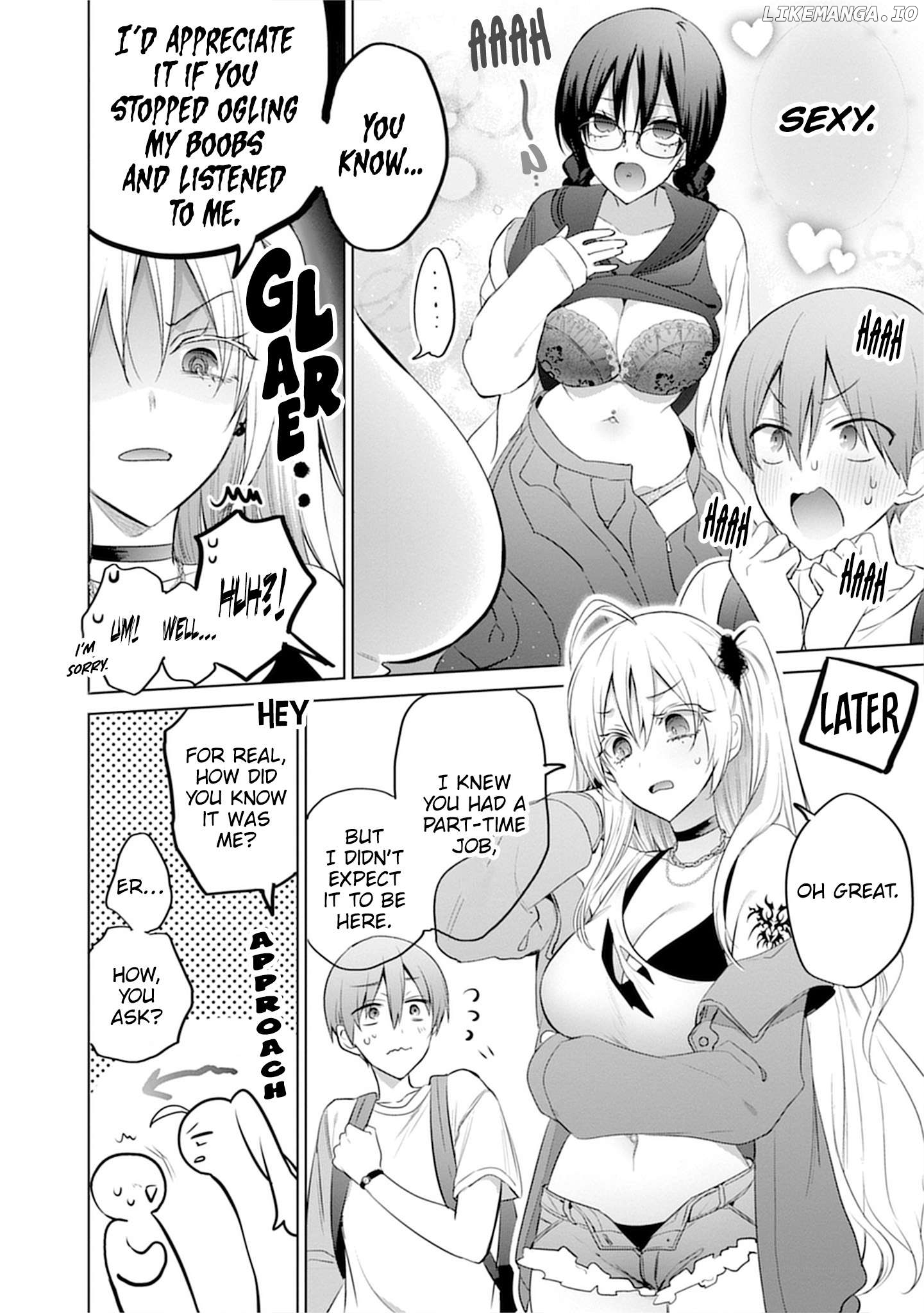 Uo Dekka – Kyonyuu Kyojiri Koushinchou Gyaru-chan wa Boku ni Koi Shiteru – Anthology Comic Chapter 6 - page 7