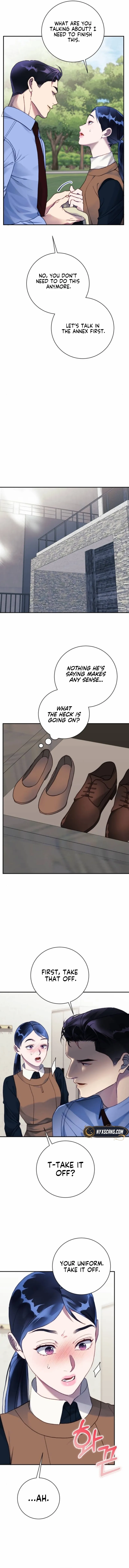 The Night Clenched in Your Hands Chapter 14 - page 8