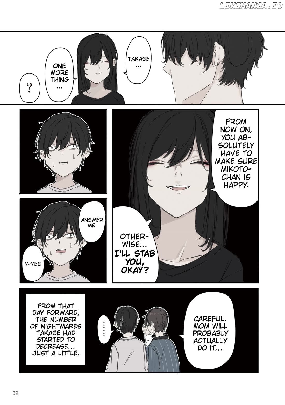 Mikoto-chan wa Kirawa Retakunai! Chapter 19 - page 9